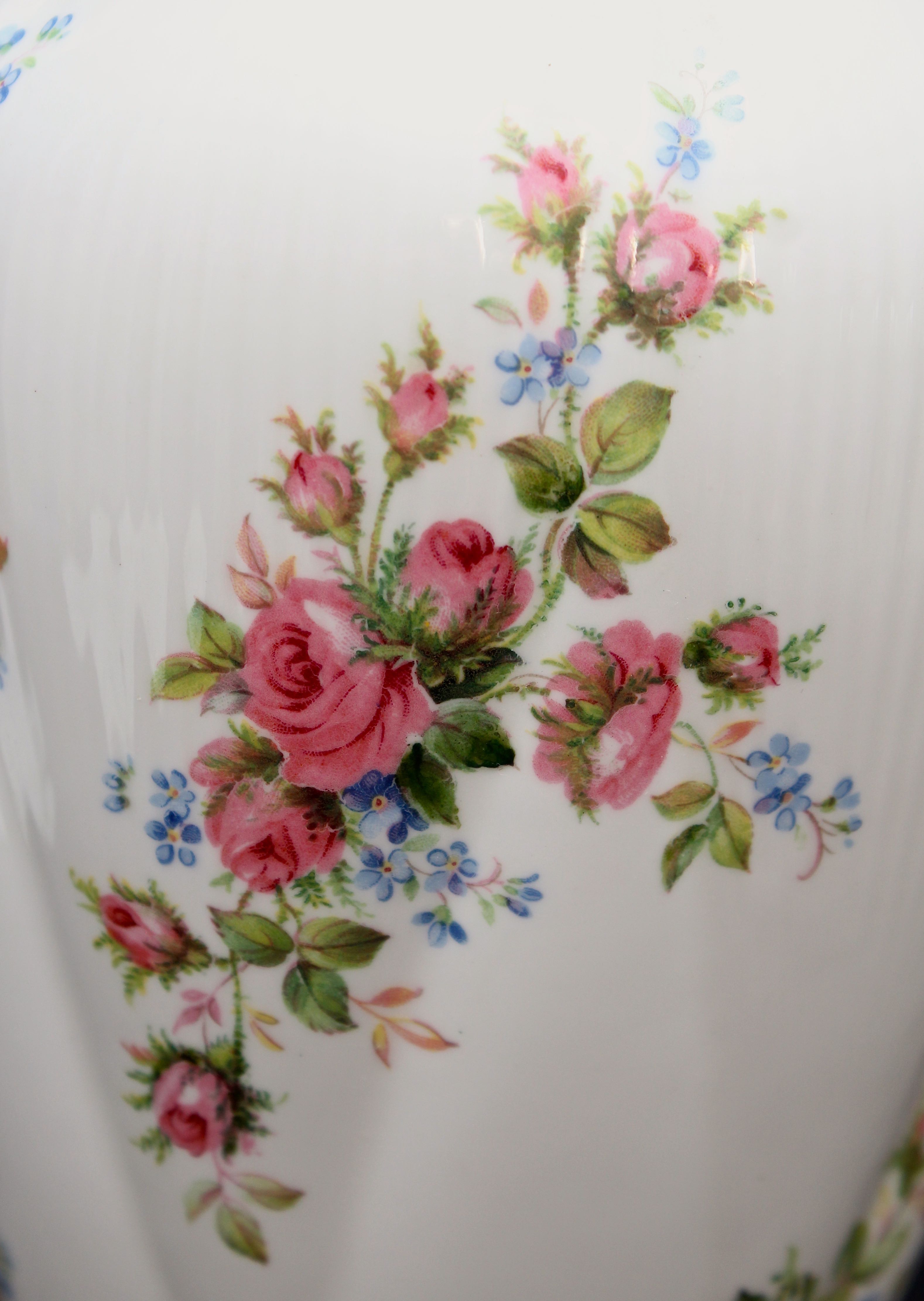 Royal Albert Vintage Moss Rose Lidded Jar