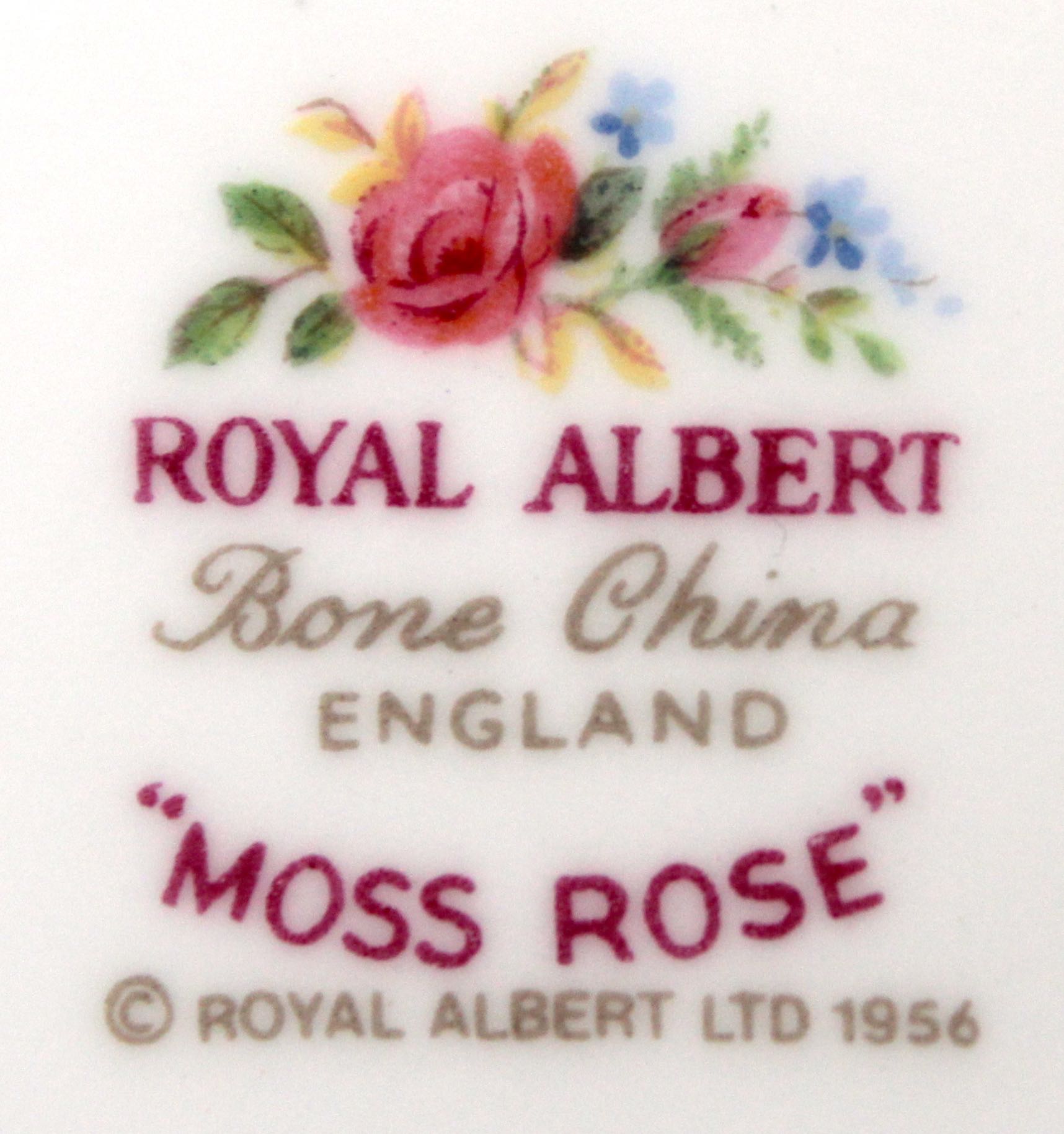 Royal Albert Vintage Moss Rose Lidded Jar
