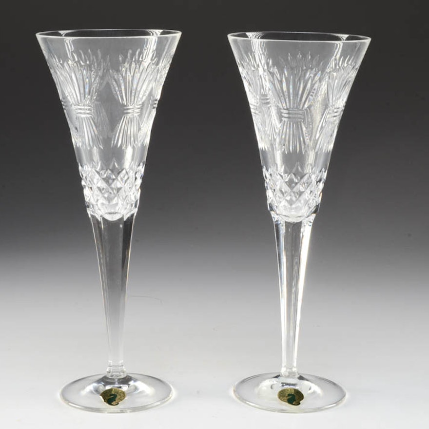 Waterford Crystal Toasting Flutes