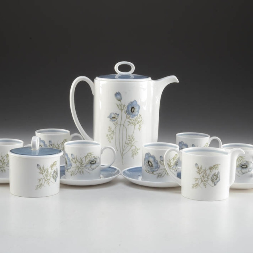 Vintage Wedgwood Susie Cooper "Glen Mist" Coffee Set