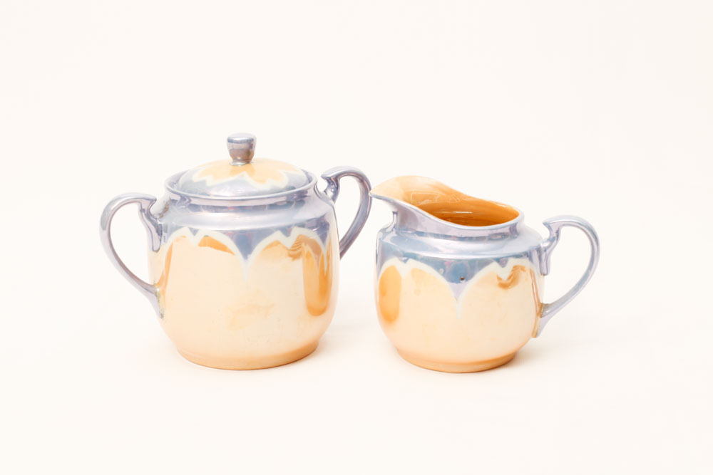 Japanese Lusterware Tea Service