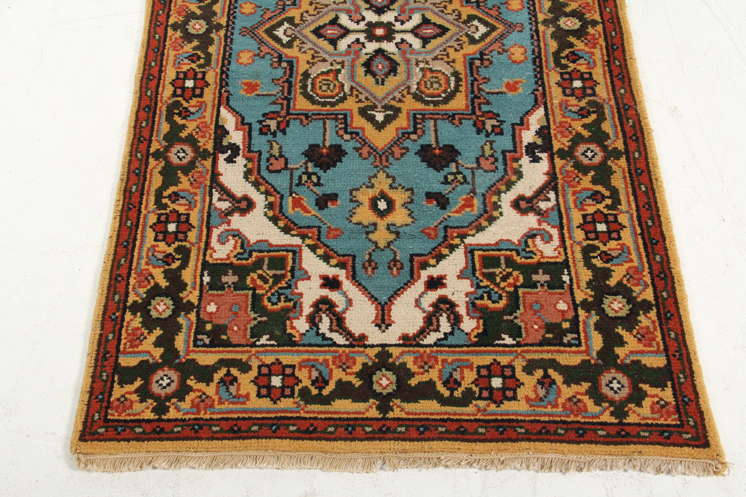 Hand Knotted Persian Isfahan Style Area Rug