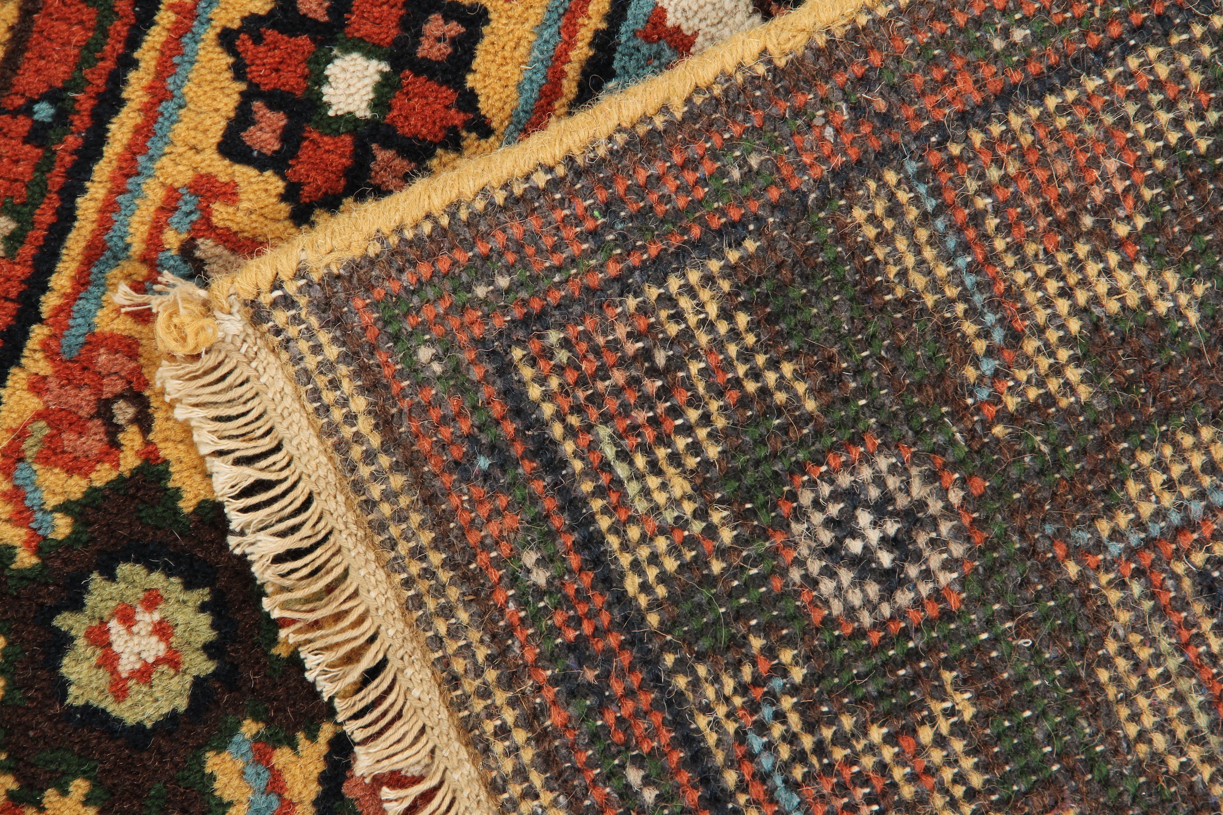 Hand Knotted Persian Isfahan Style Area Rug