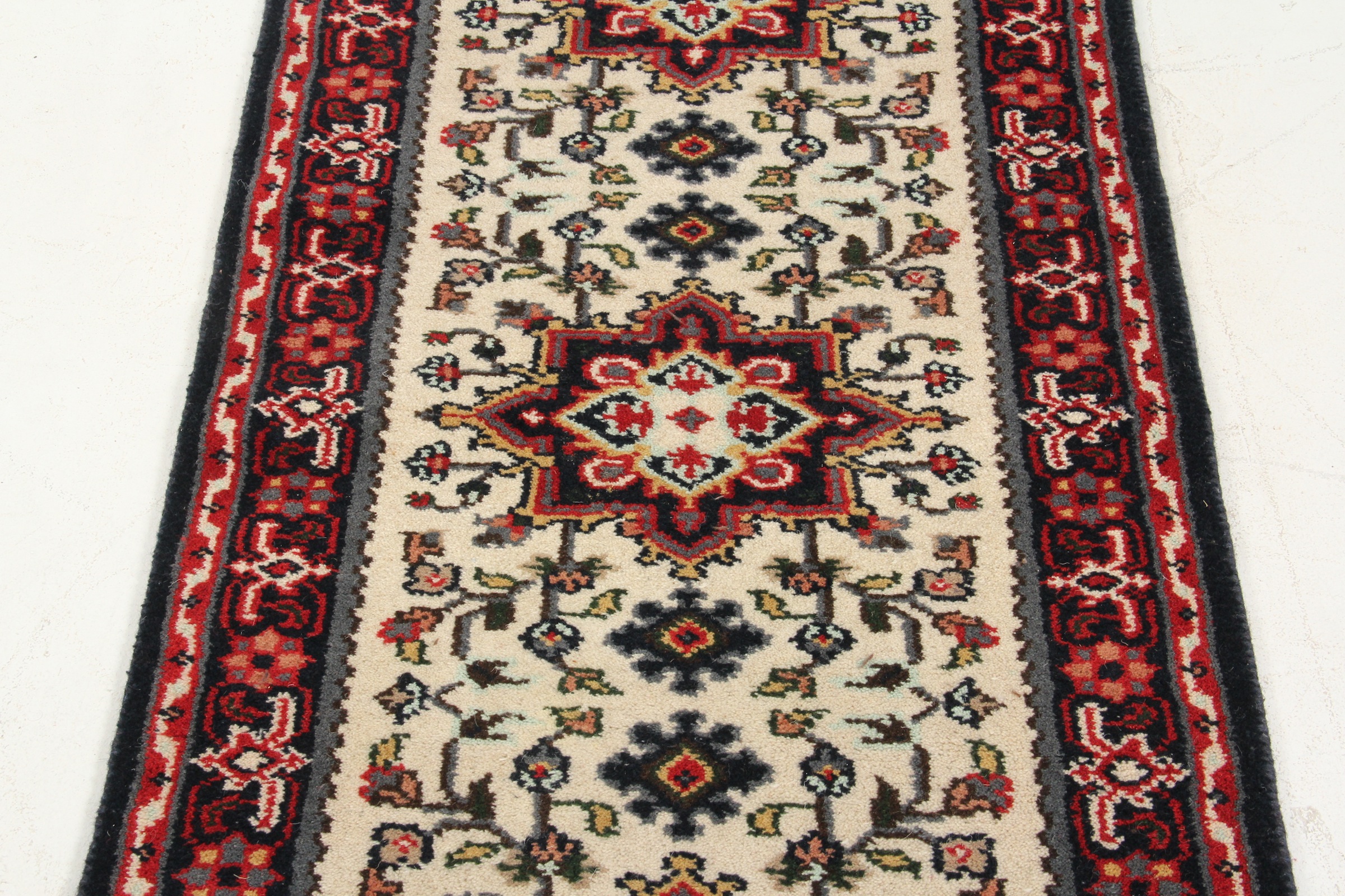 Contemporary Hand Knotted Persian Ardabil Runner
