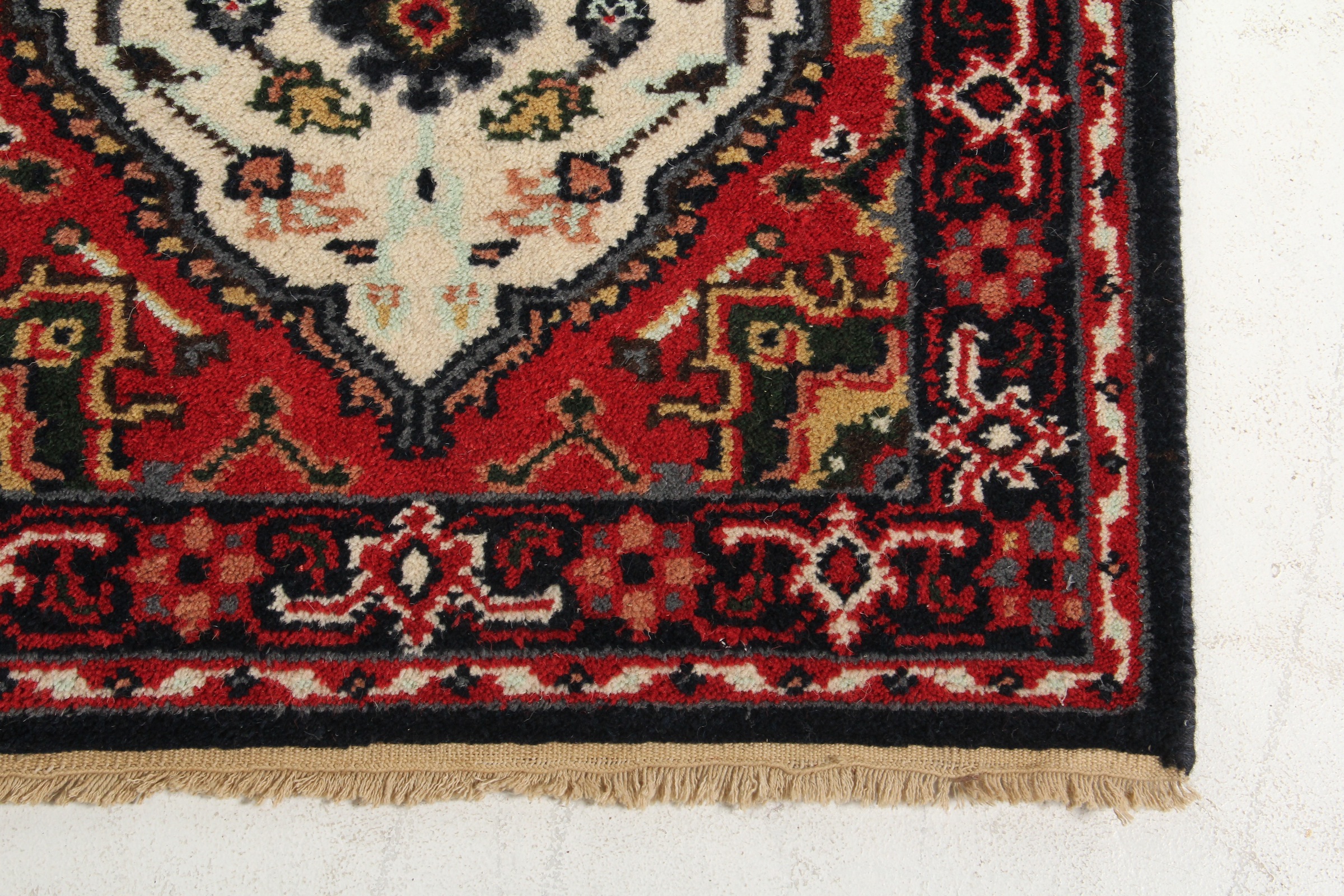 Contemporary Hand Knotted Persian Ardabil Runner