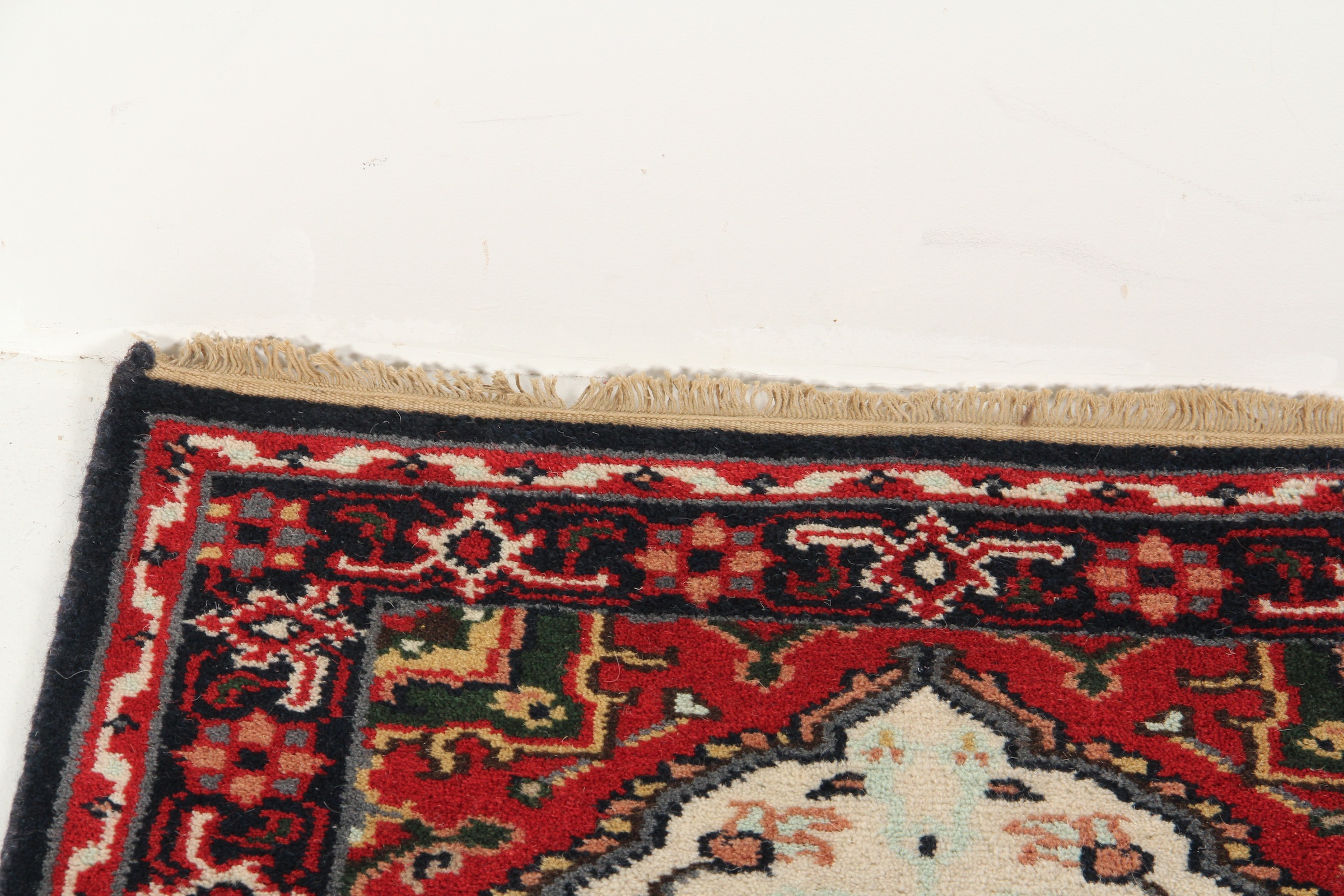 Contemporary Hand Knotted Persian Ardabil Runner