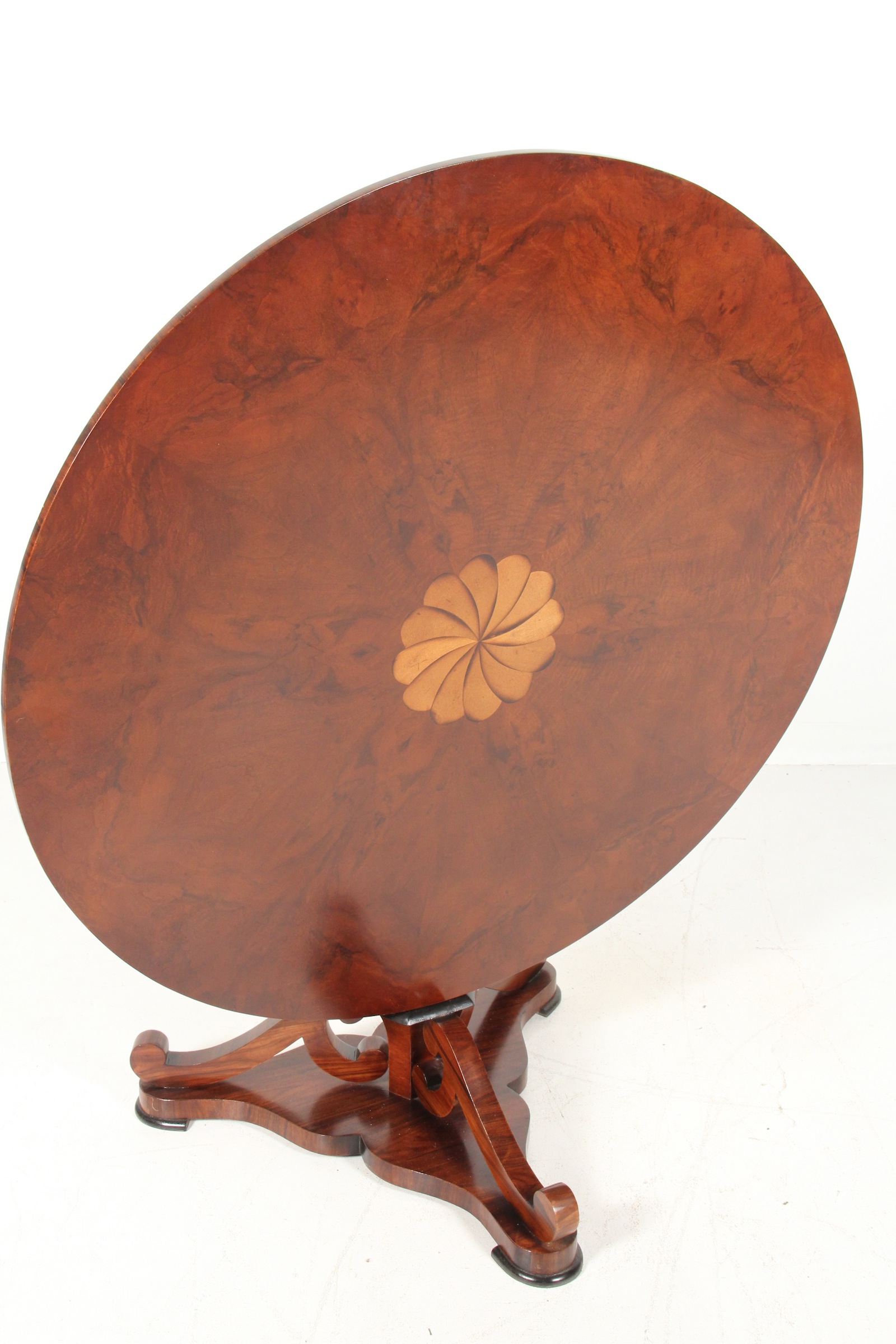 Clemenz Pedestal Table by Scott Thomas