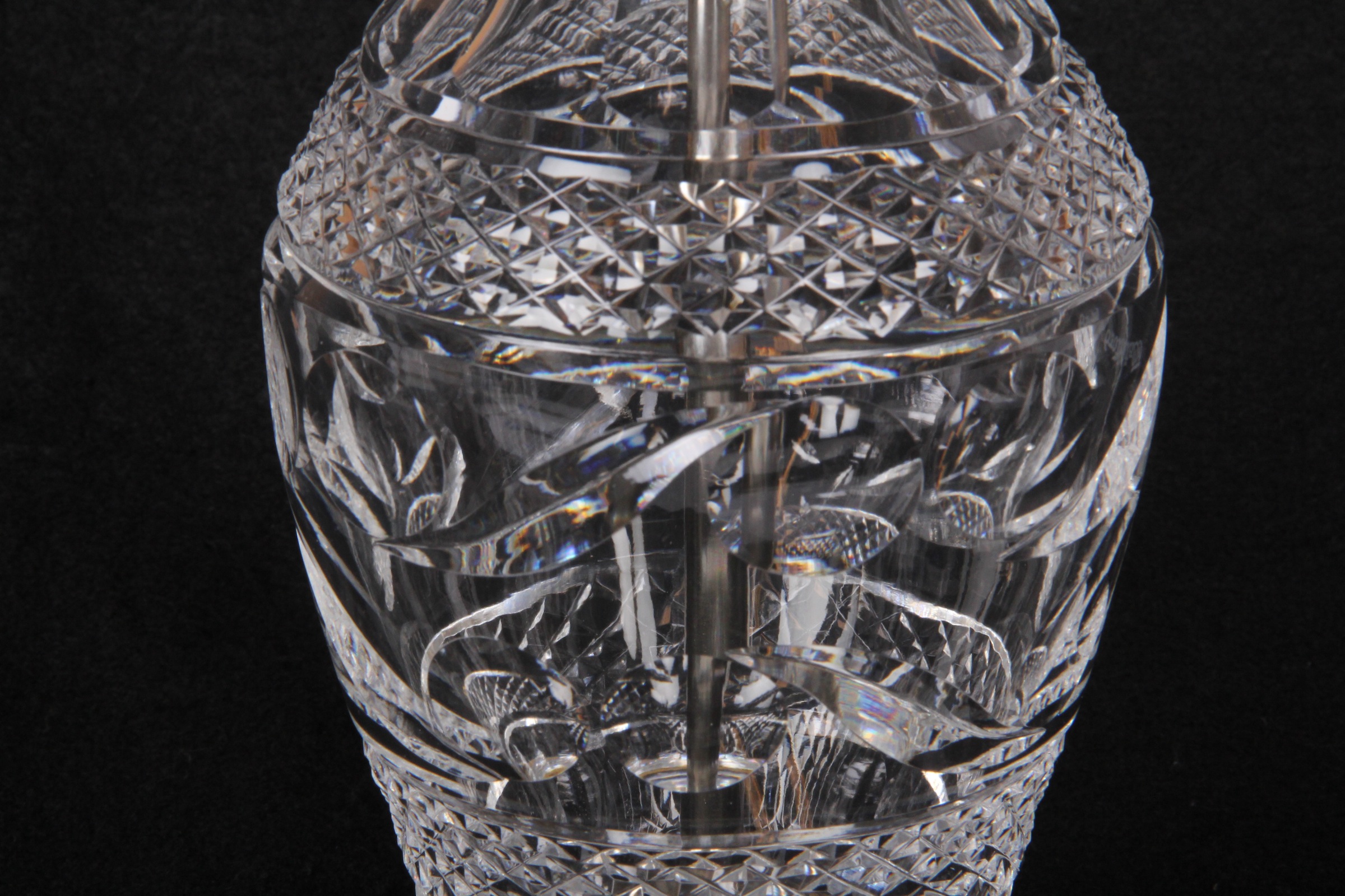 Vintage Waterford Table Lamp