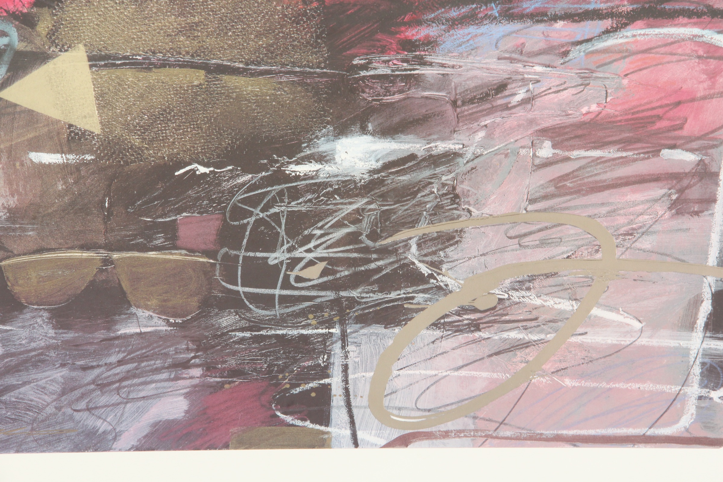 Abstract Offset Lithograph