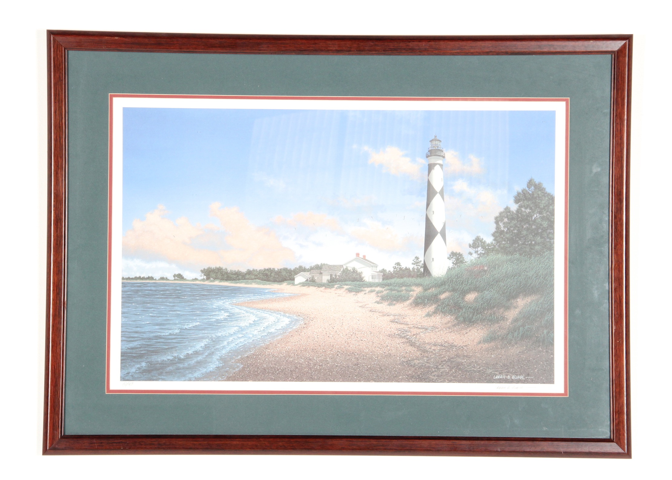 Limited Edition Larry B. Burge Offset Lithograph