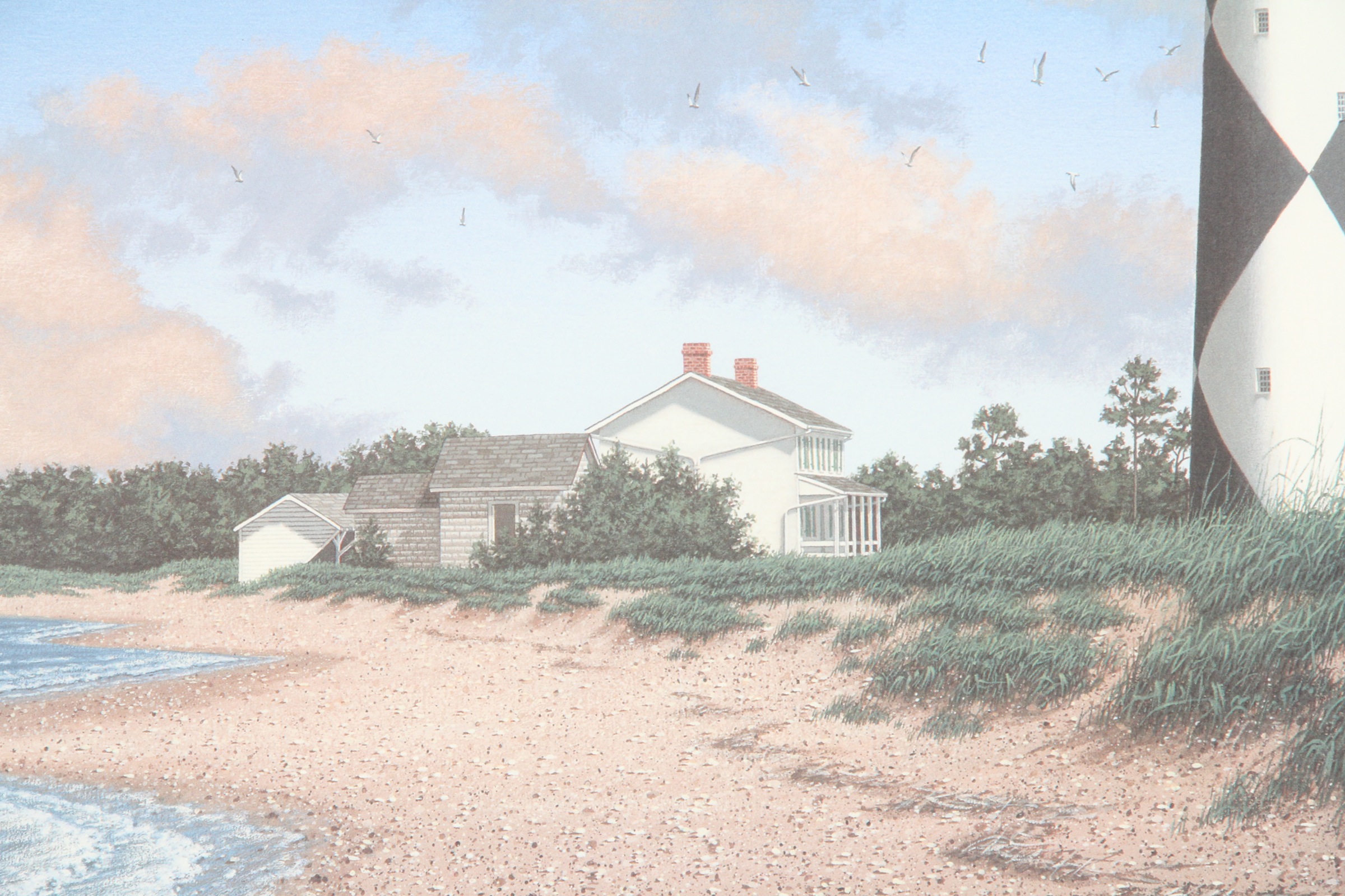 Limited Edition Larry B. Burge Offset Lithograph