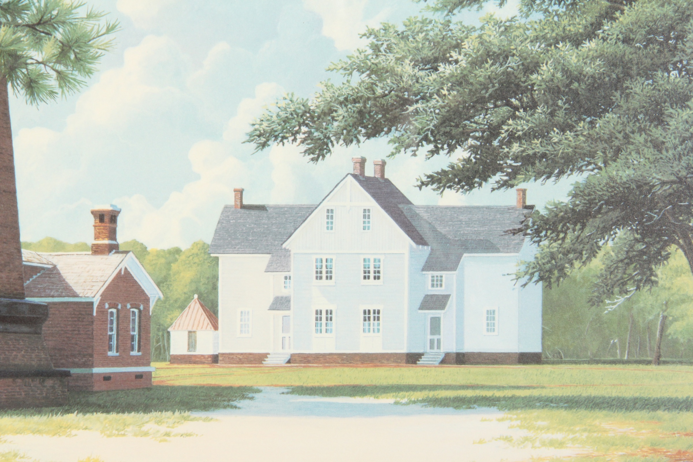 Signed Alan Cheek Offset Lithograph