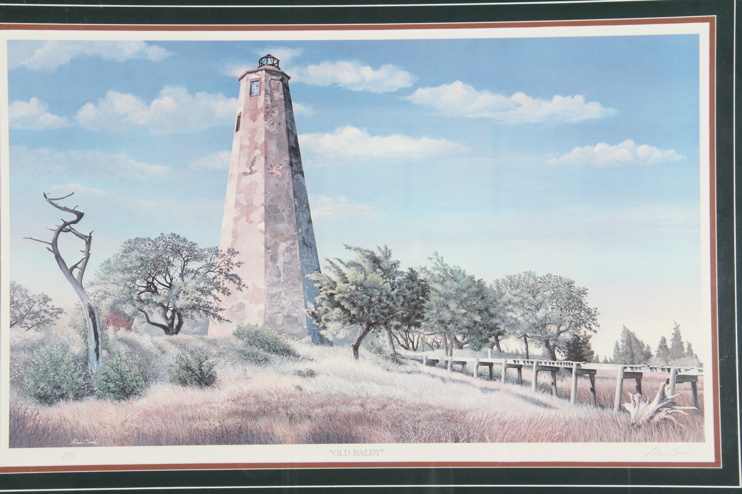 Limited Edition Alan Cheek Lighthouse Print