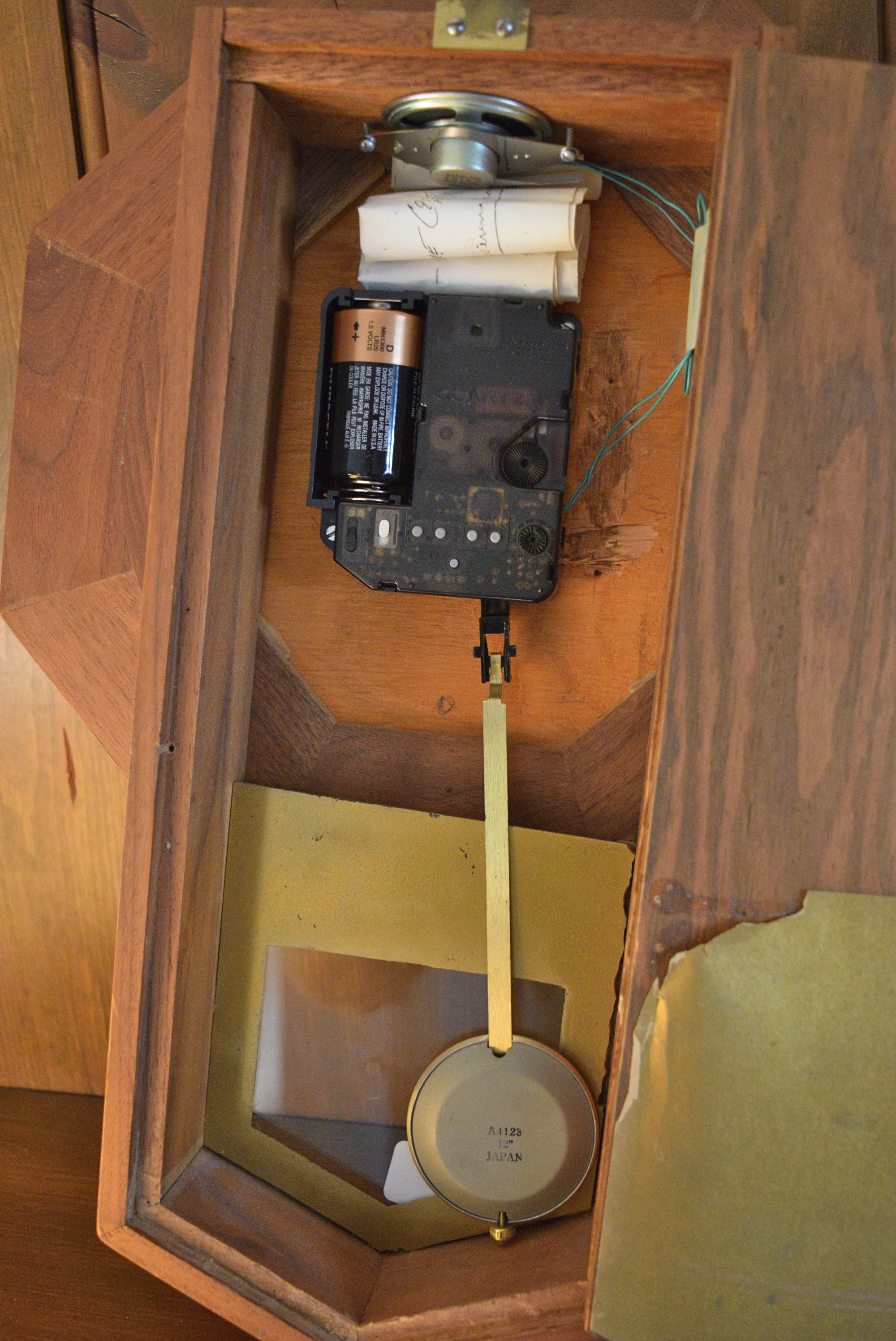 Wooden Pendulum Wall Clock