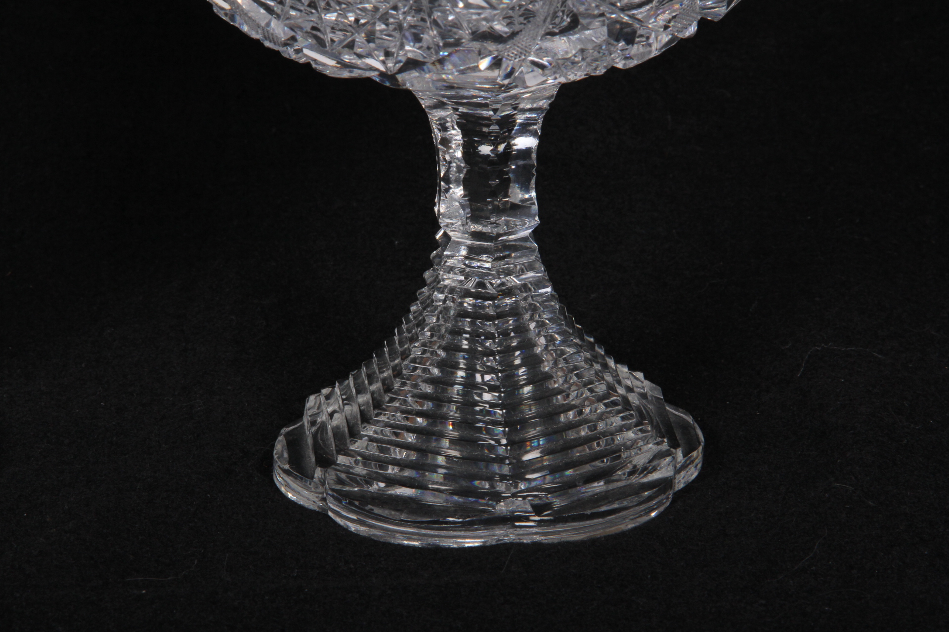 Duo of Crystal Compotes