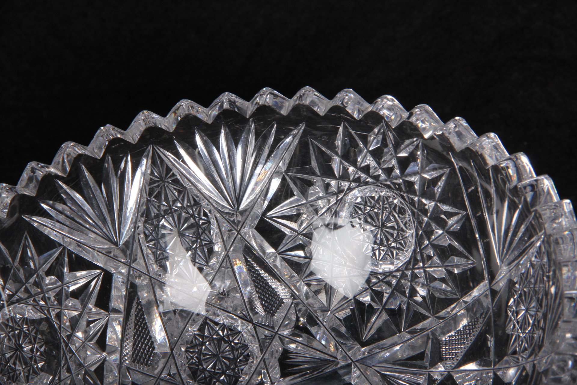 Duo of Crystal Compotes