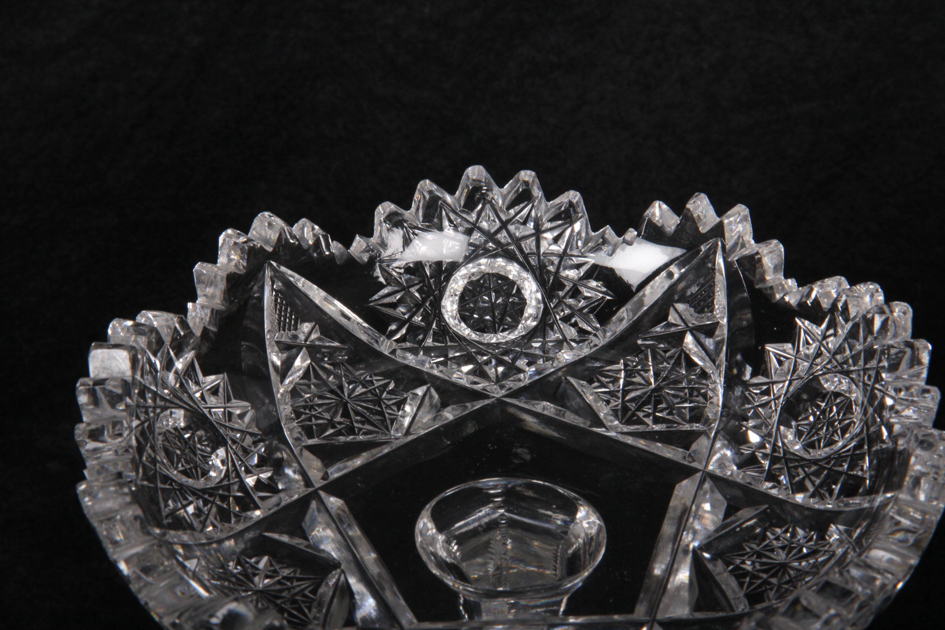 Duo of Crystal Compotes