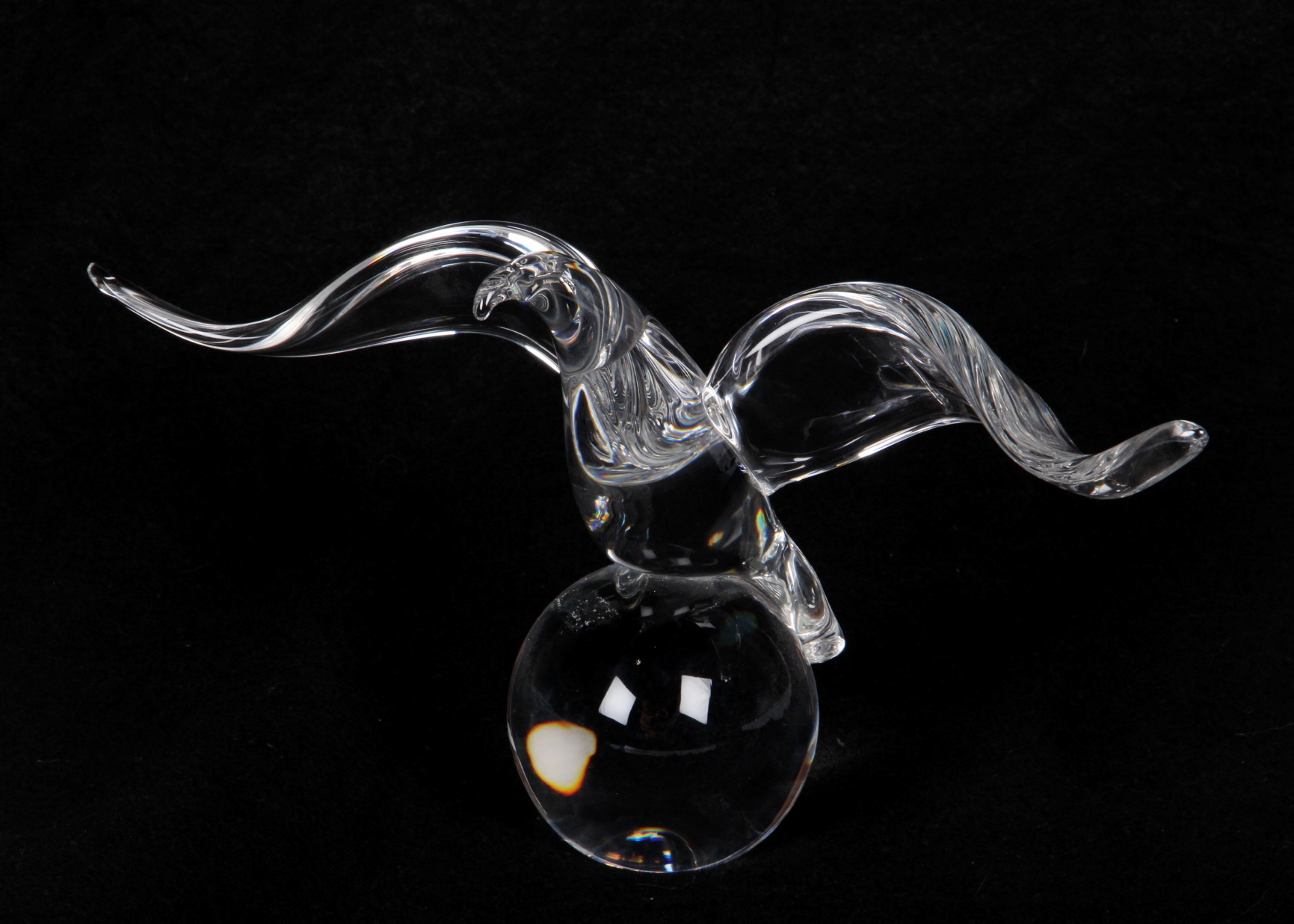 Steuben Crystal Bird Figurine