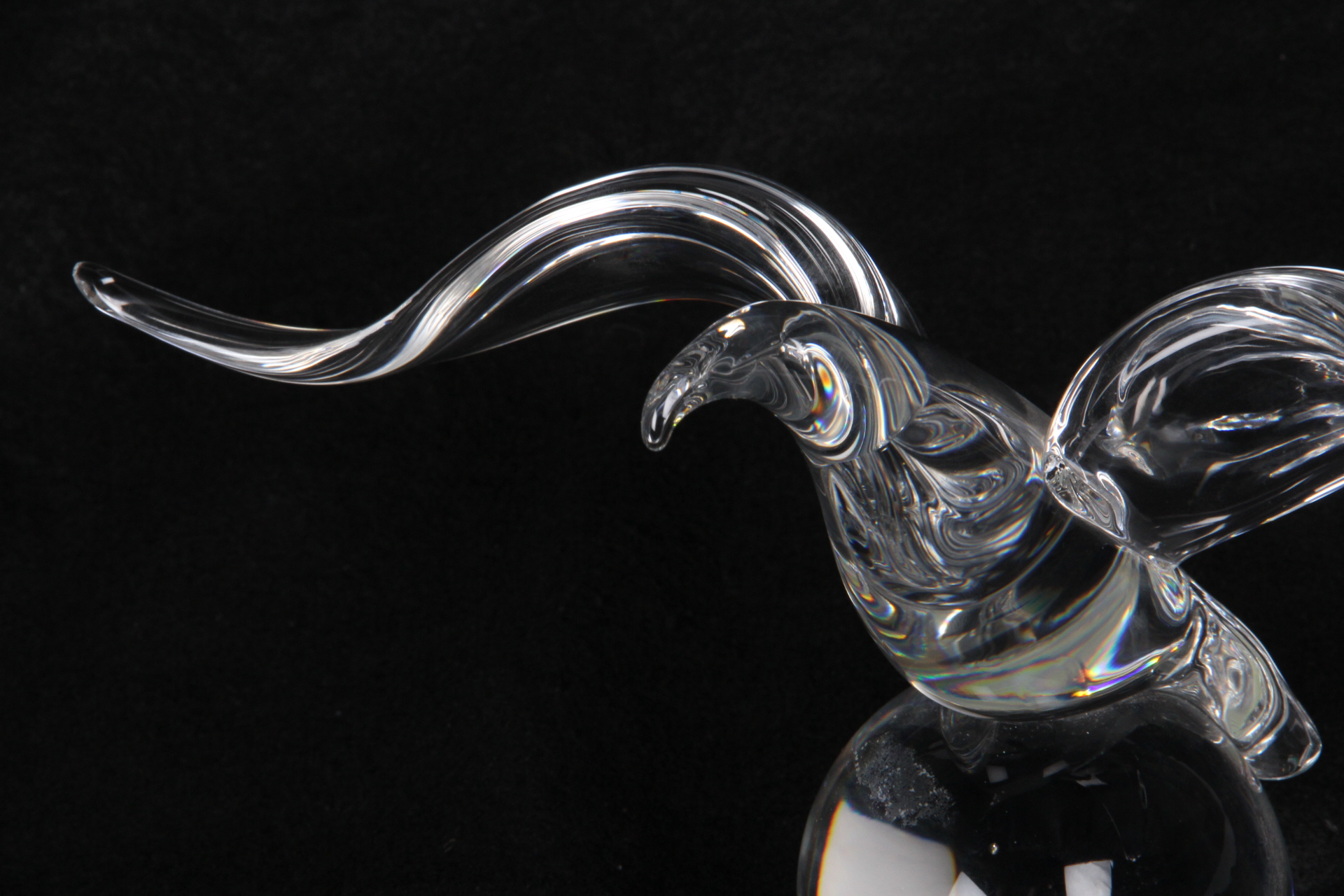 Steuben Crystal Bird Figurine