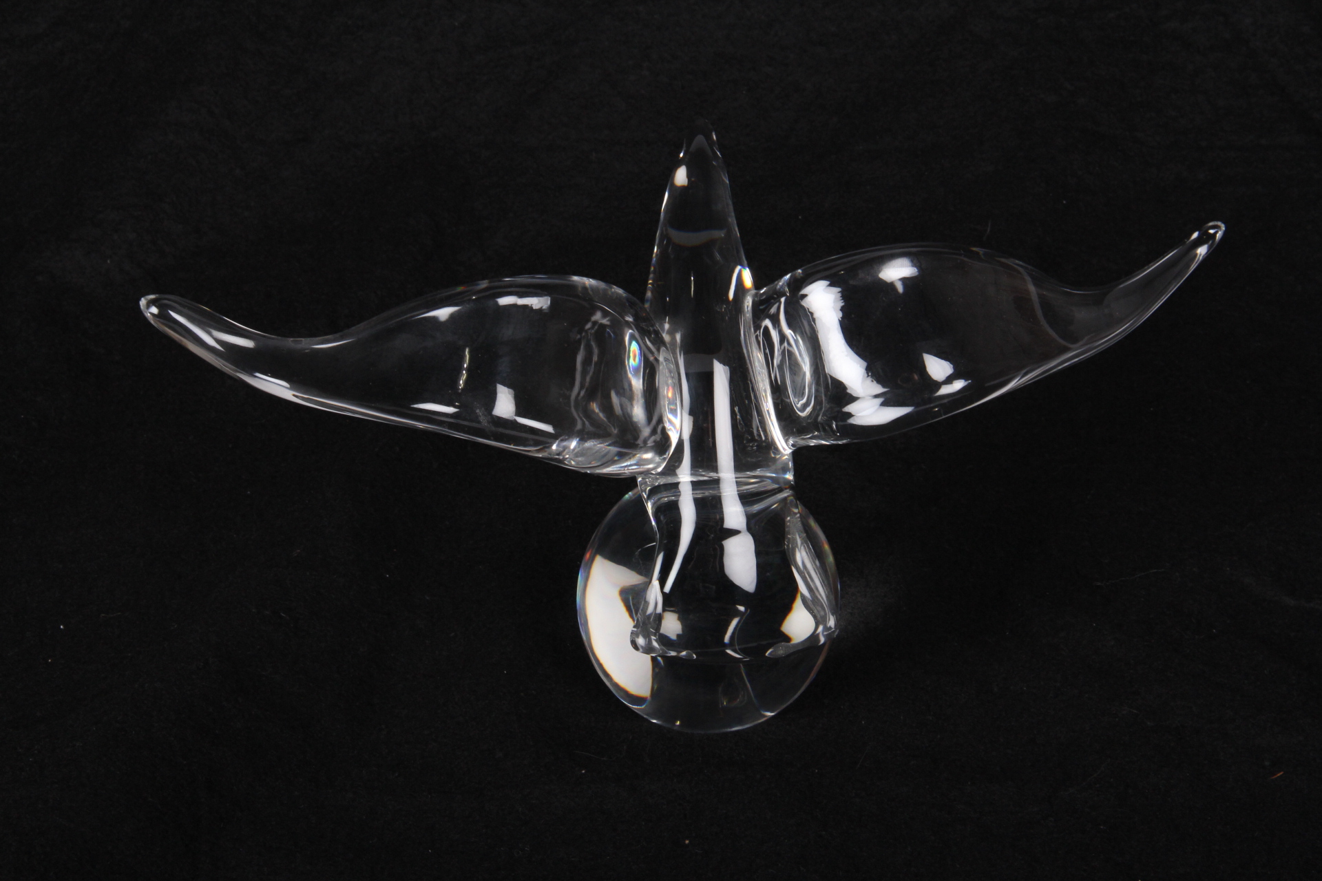 Steuben Crystal Bird Figurine