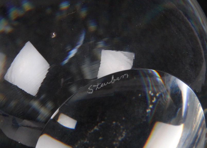 Steuben Crystal Bird Figurine