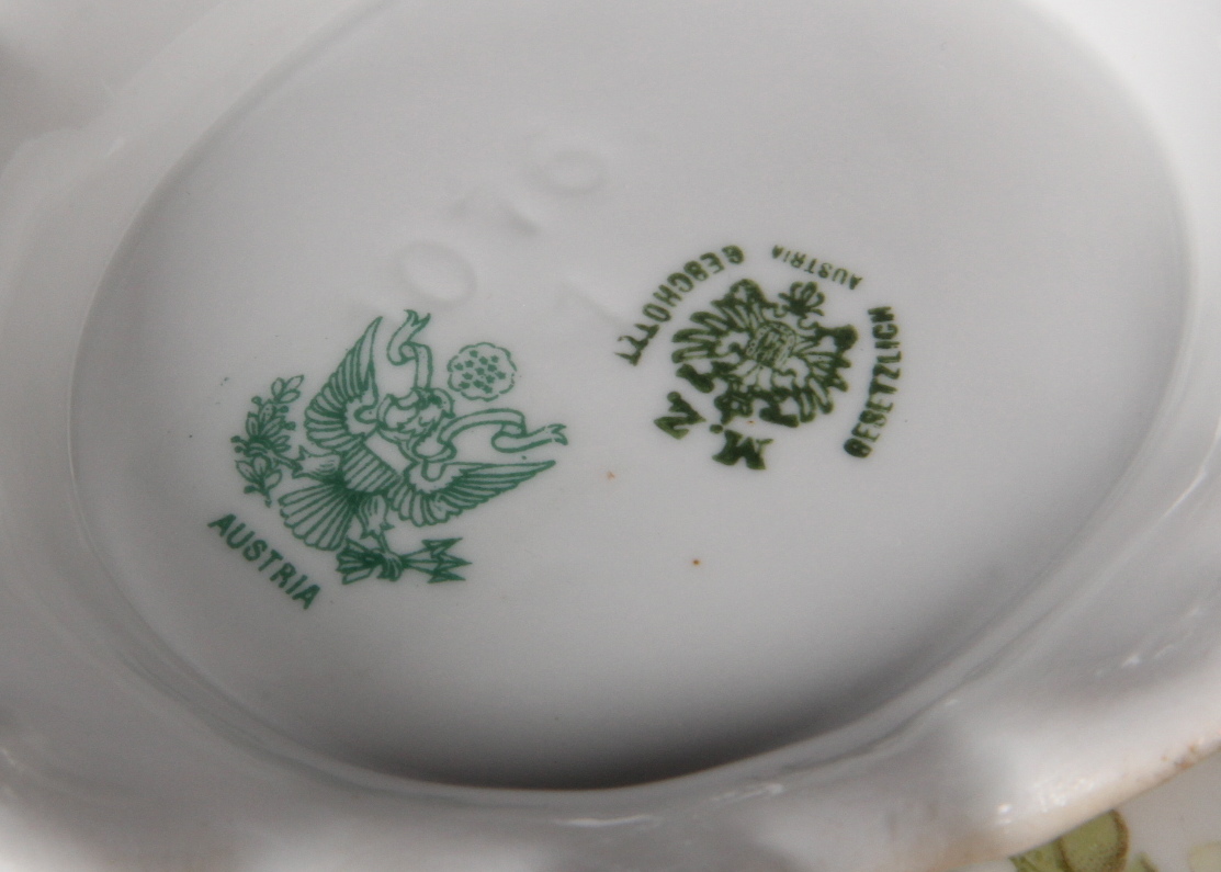 Moritz Zdekauer Austrian Porcelain Bowl