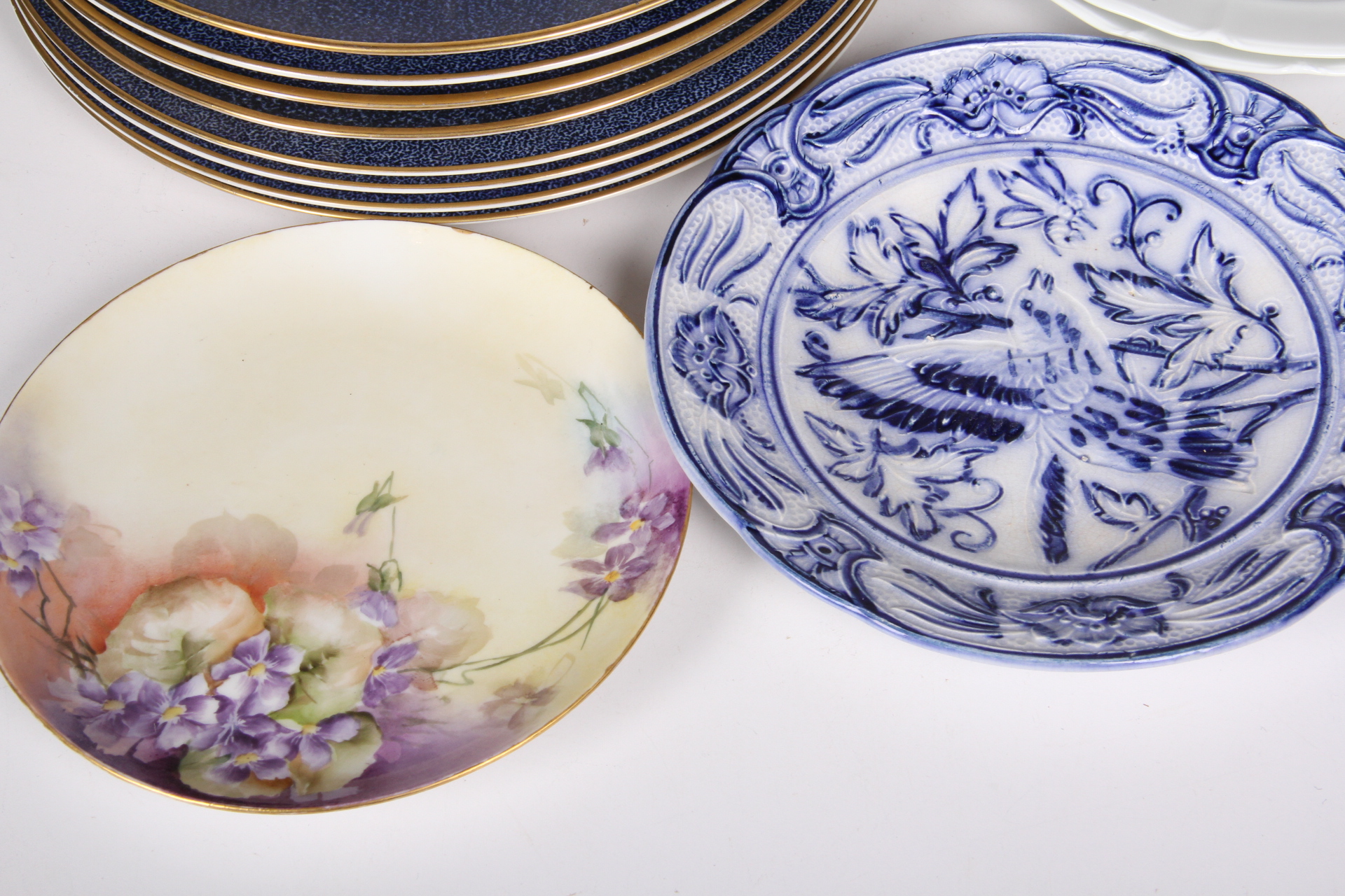 Grouping of Porcelain Plates