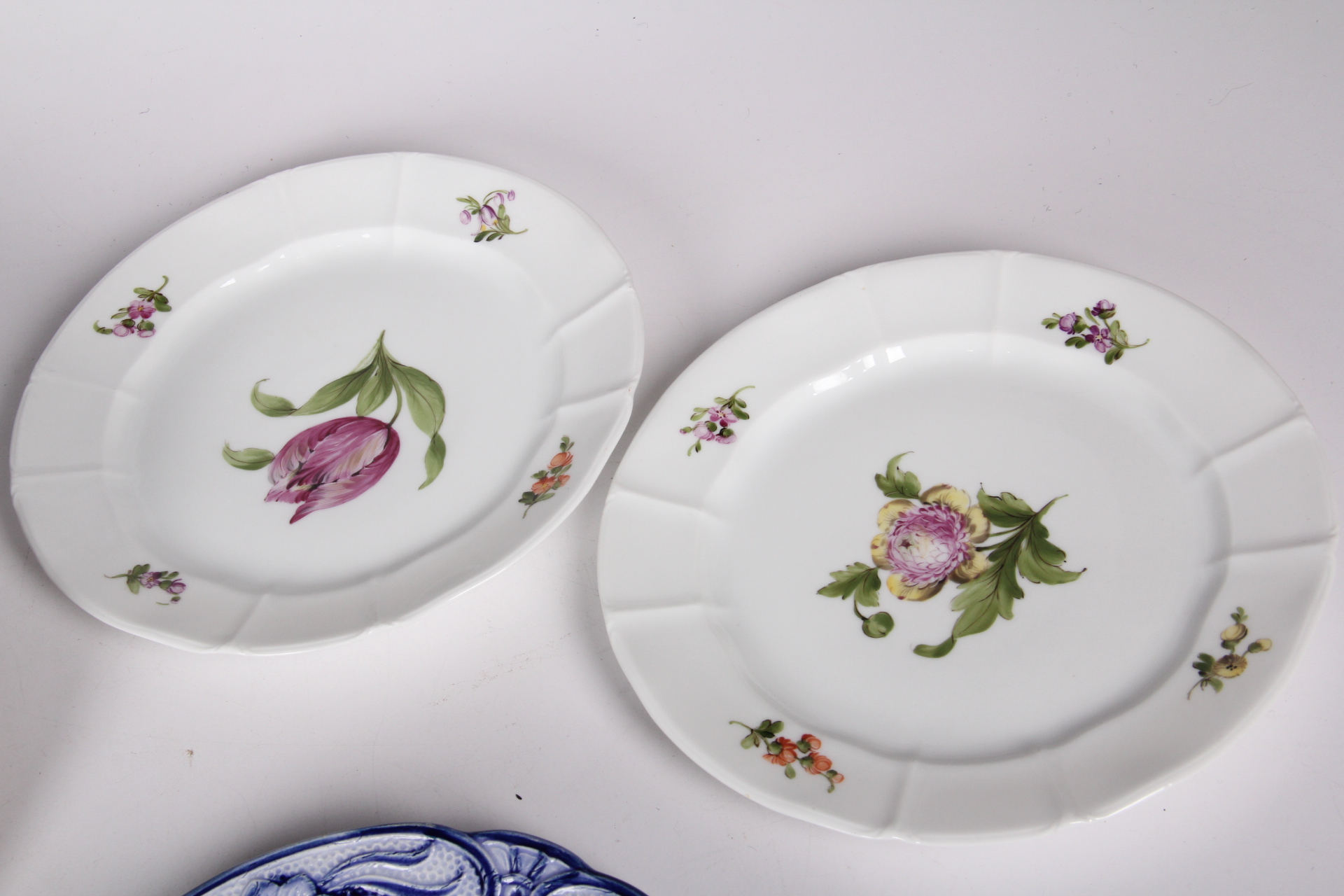 Grouping of Porcelain Plates