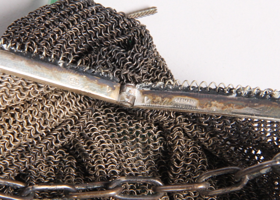 Vintage German Metal Mesh Purse