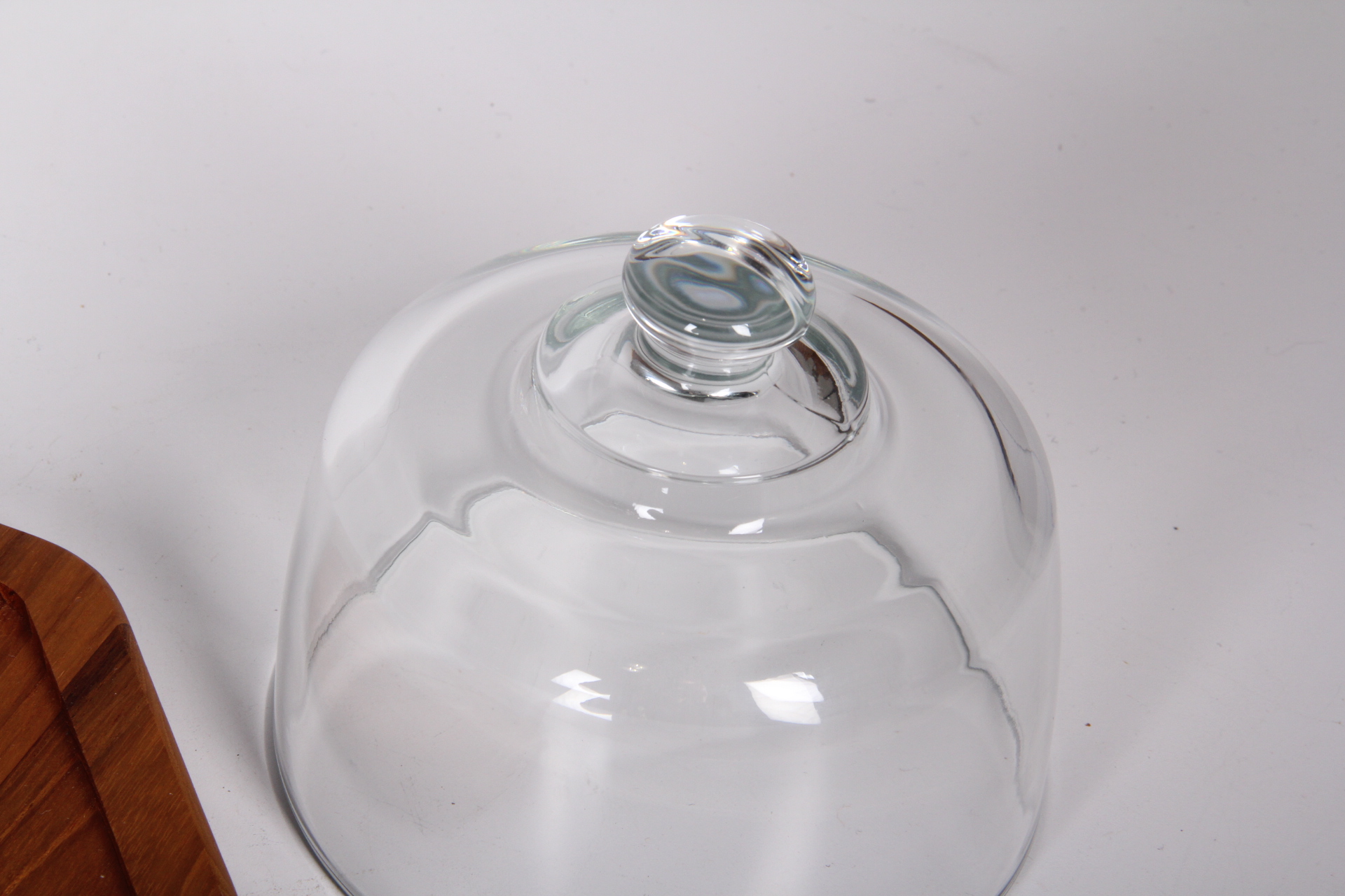 Porcelain and Wood Cheese Platter