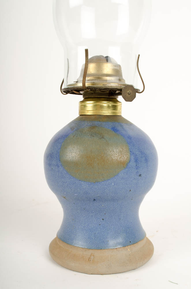 Vintage Eagle Hurricane Oil Lamp