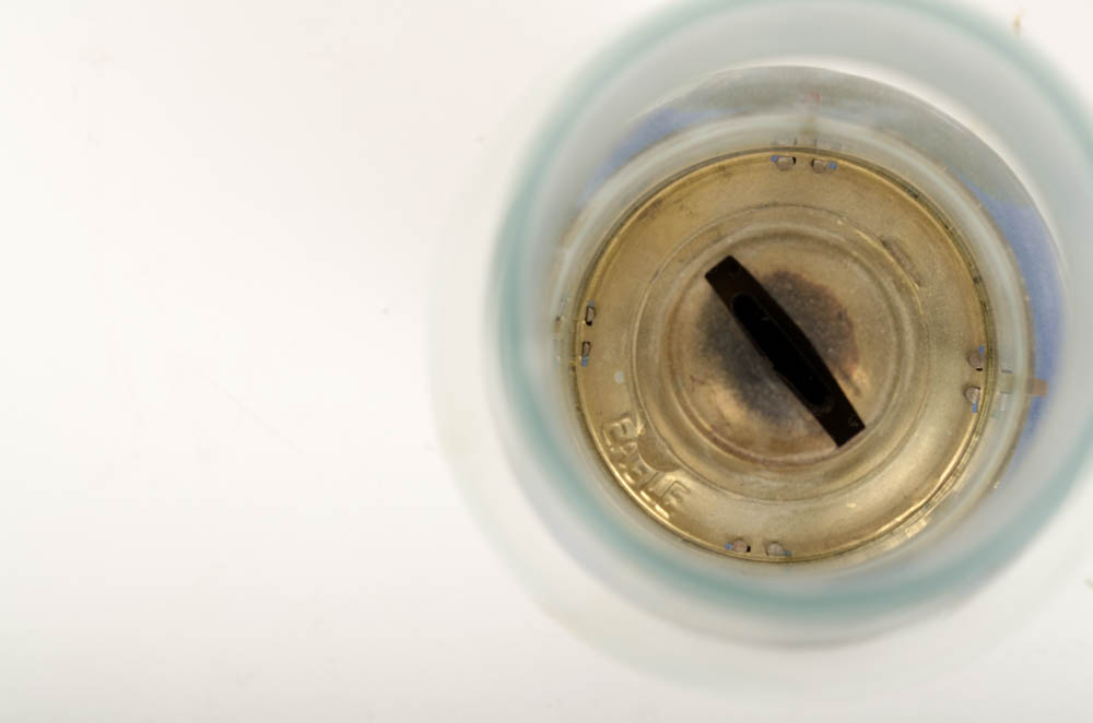 Vintage Eagle Hurricane Oil Lamp