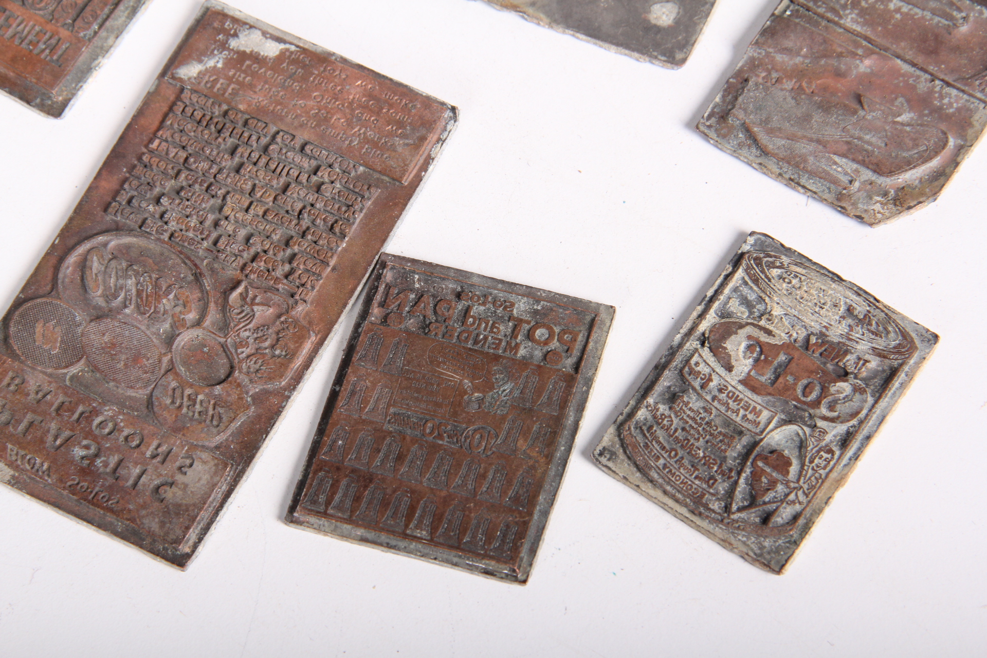 Engraved Copper Printing Plates
