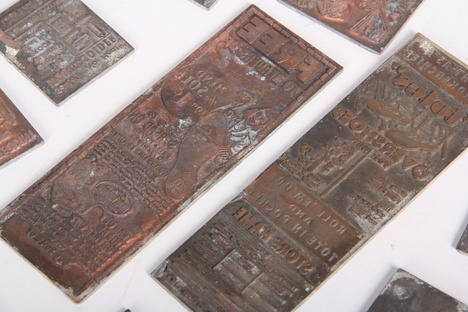 Engraved Copper Printing Plates