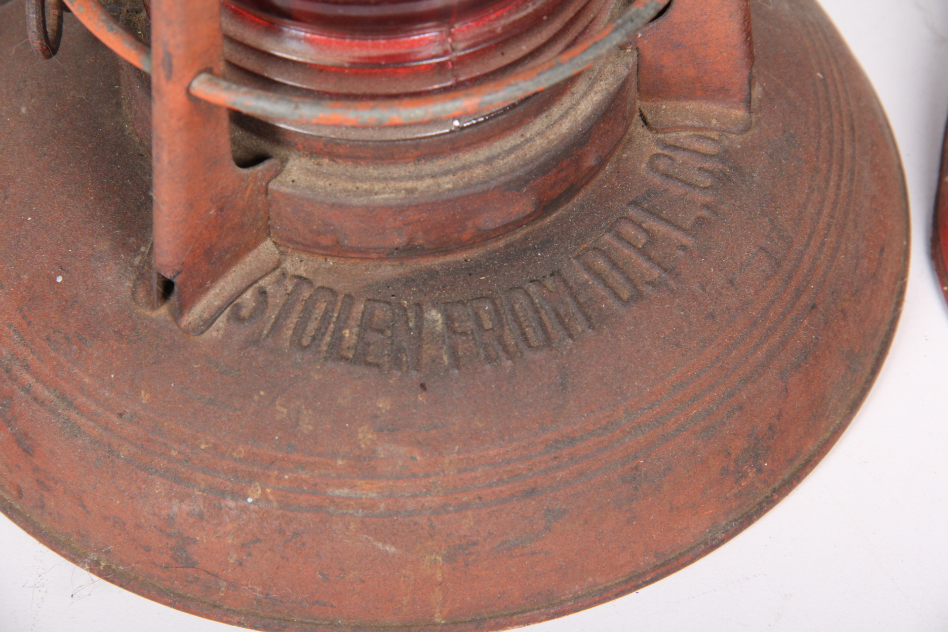 Pair of Railroad Lanterns