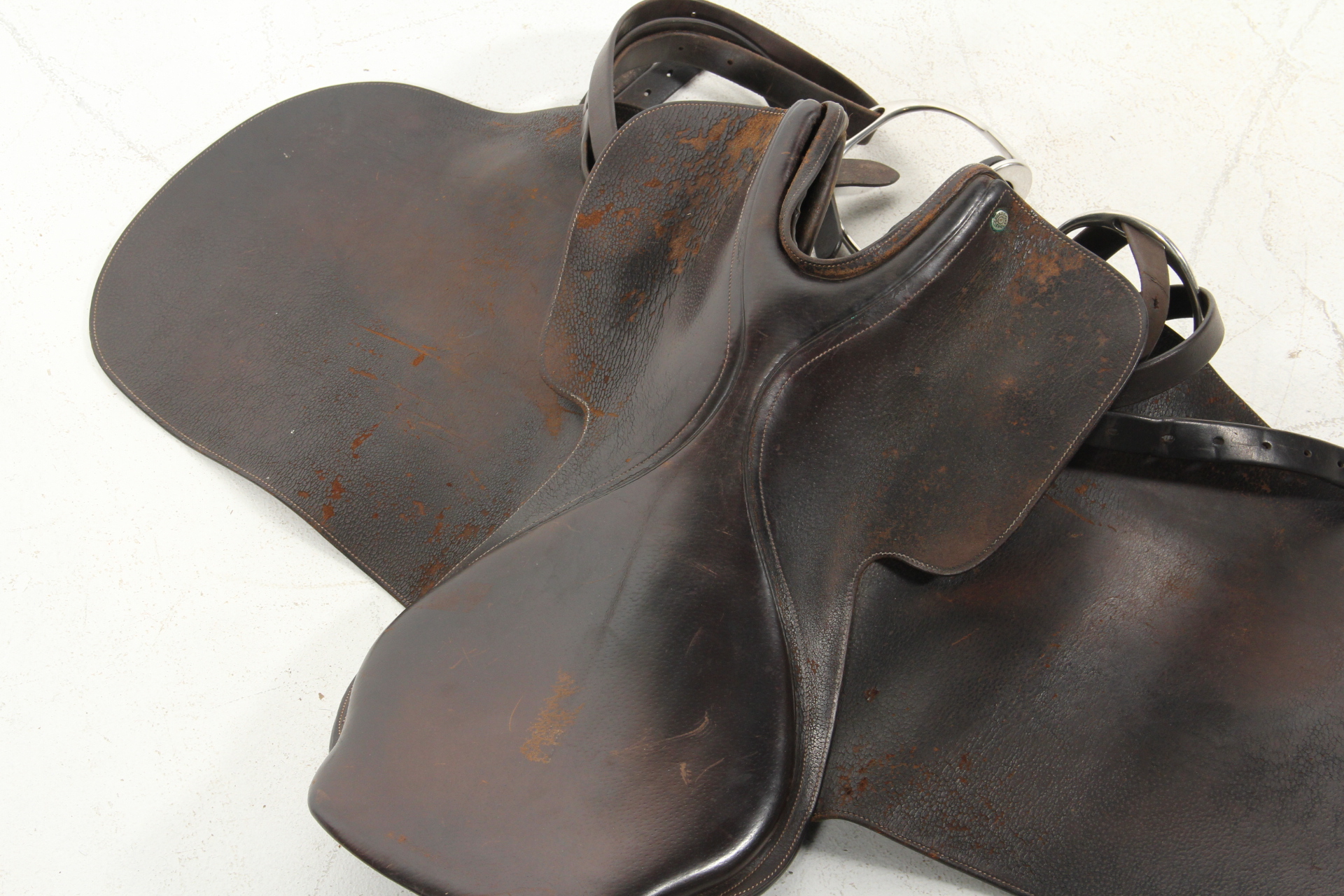 English Crosby Leather Park Saddle