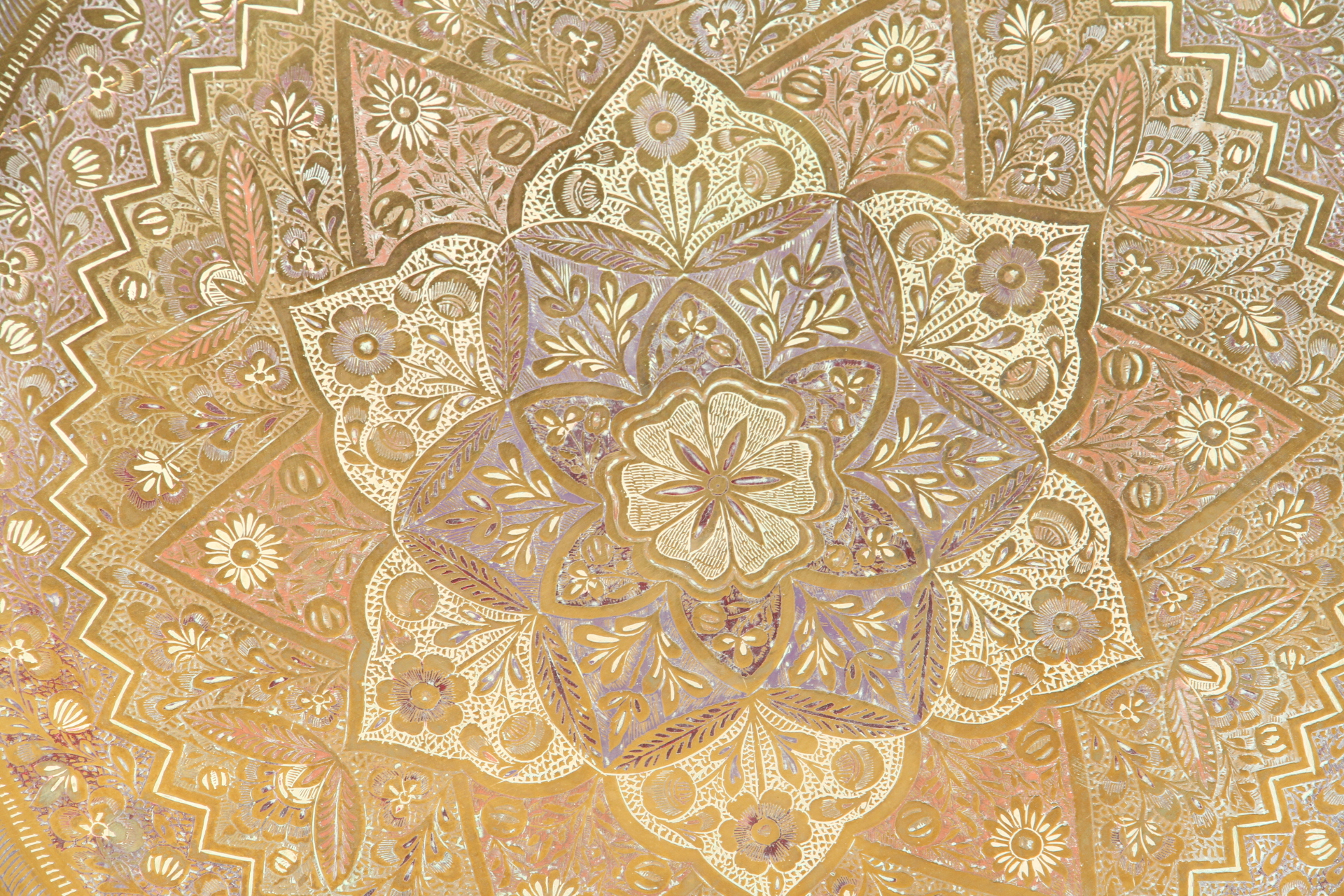 Brass Plate Wall Hanging