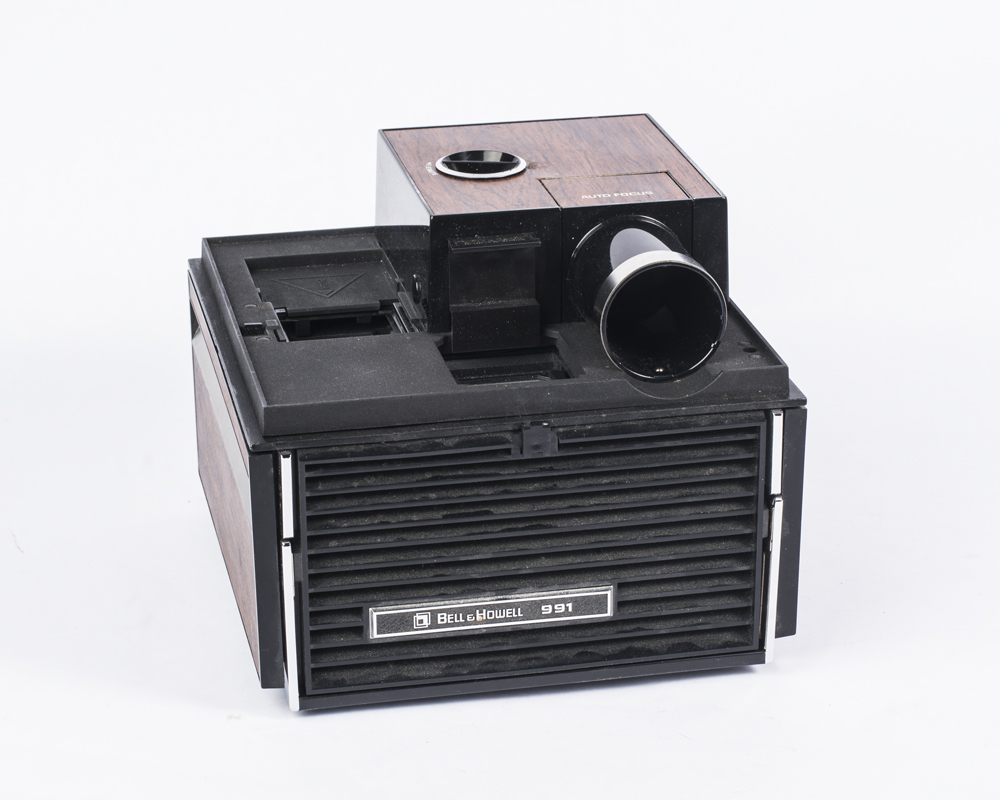Bell and Howell Slide Projector with Slide Accessroies