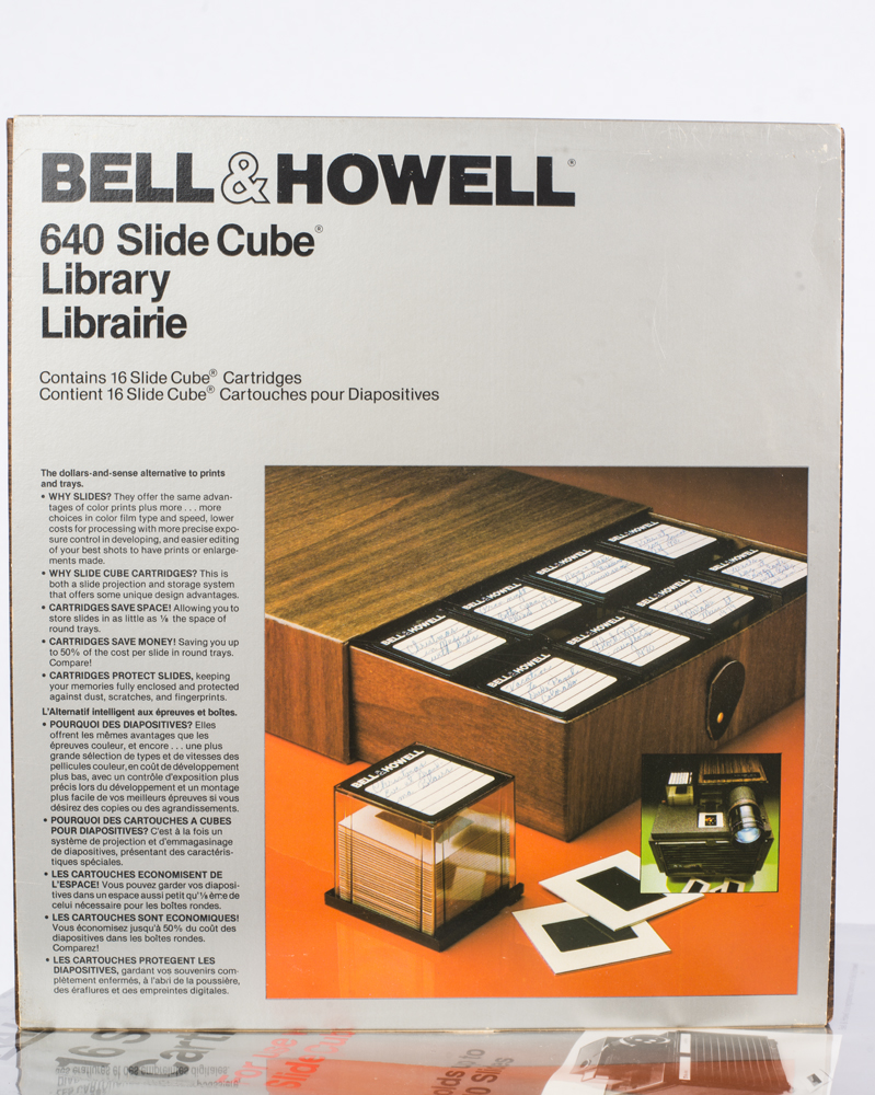 Bell and Howell Slide Projector with Slide Accessroies