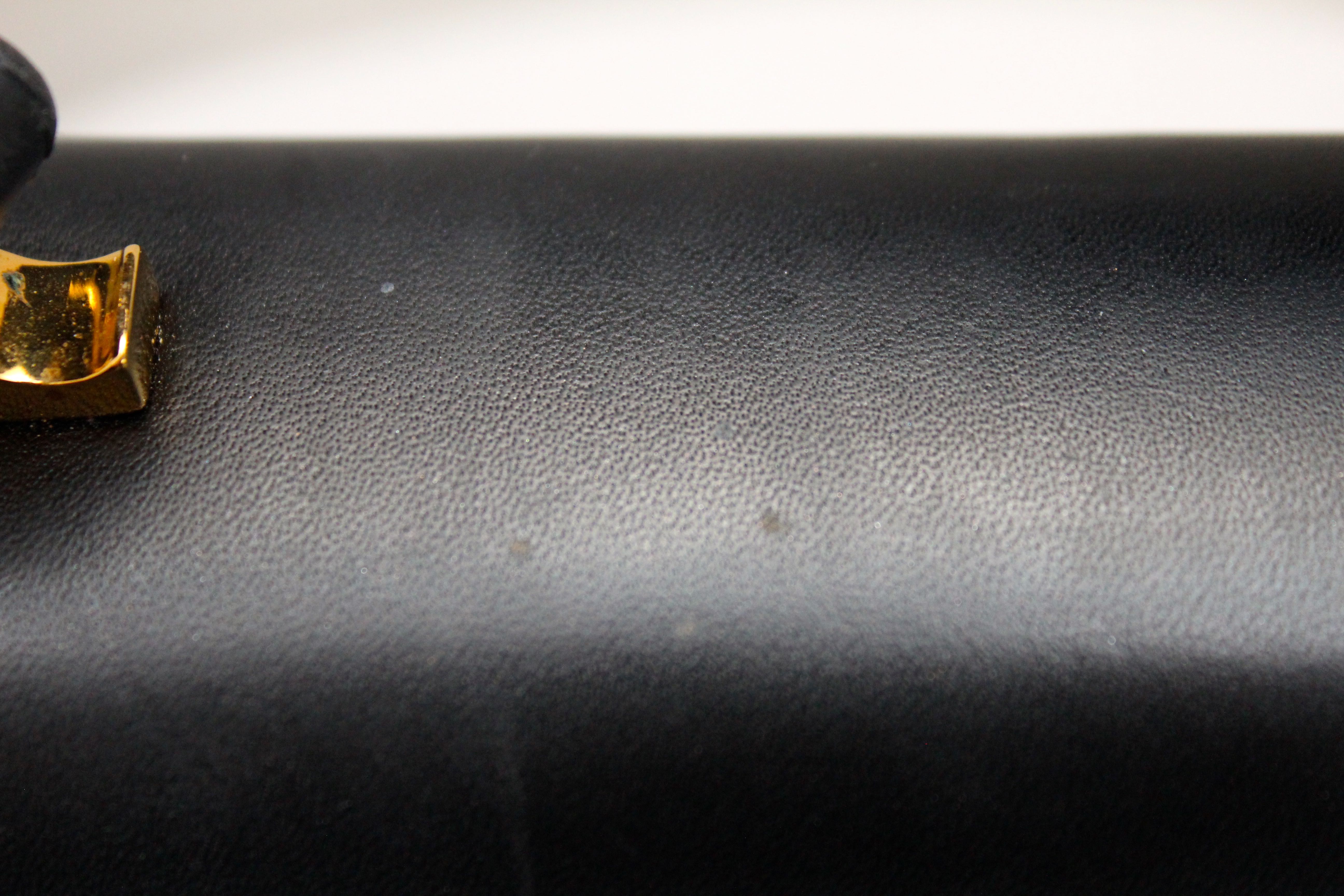 Vintage Blue Leather Michelangelo Purse