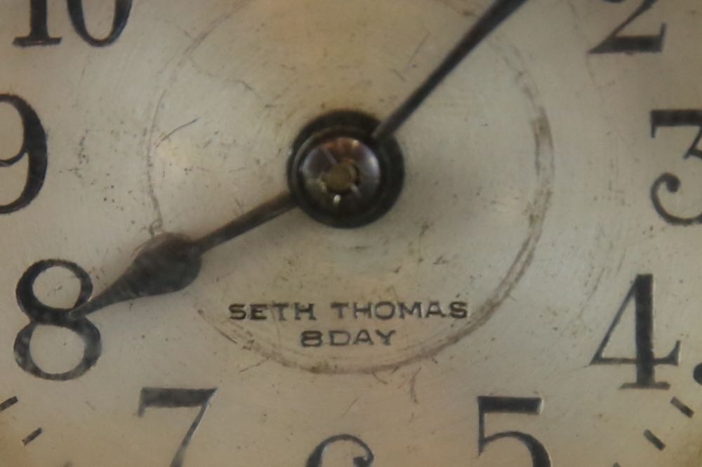 Small Seth Thomas 8 Day Clock