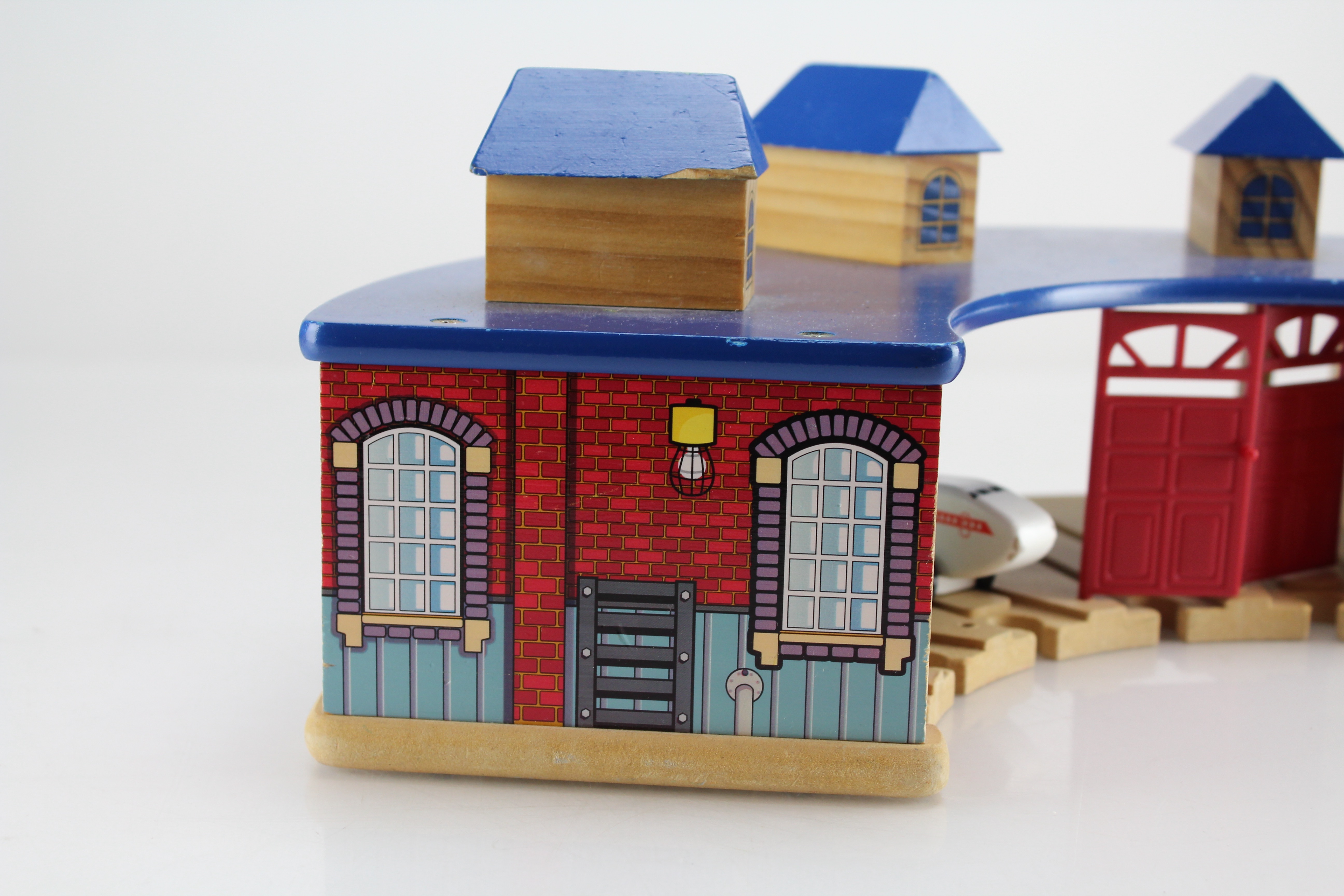 Random Assortment Of Toys In Toy Cube