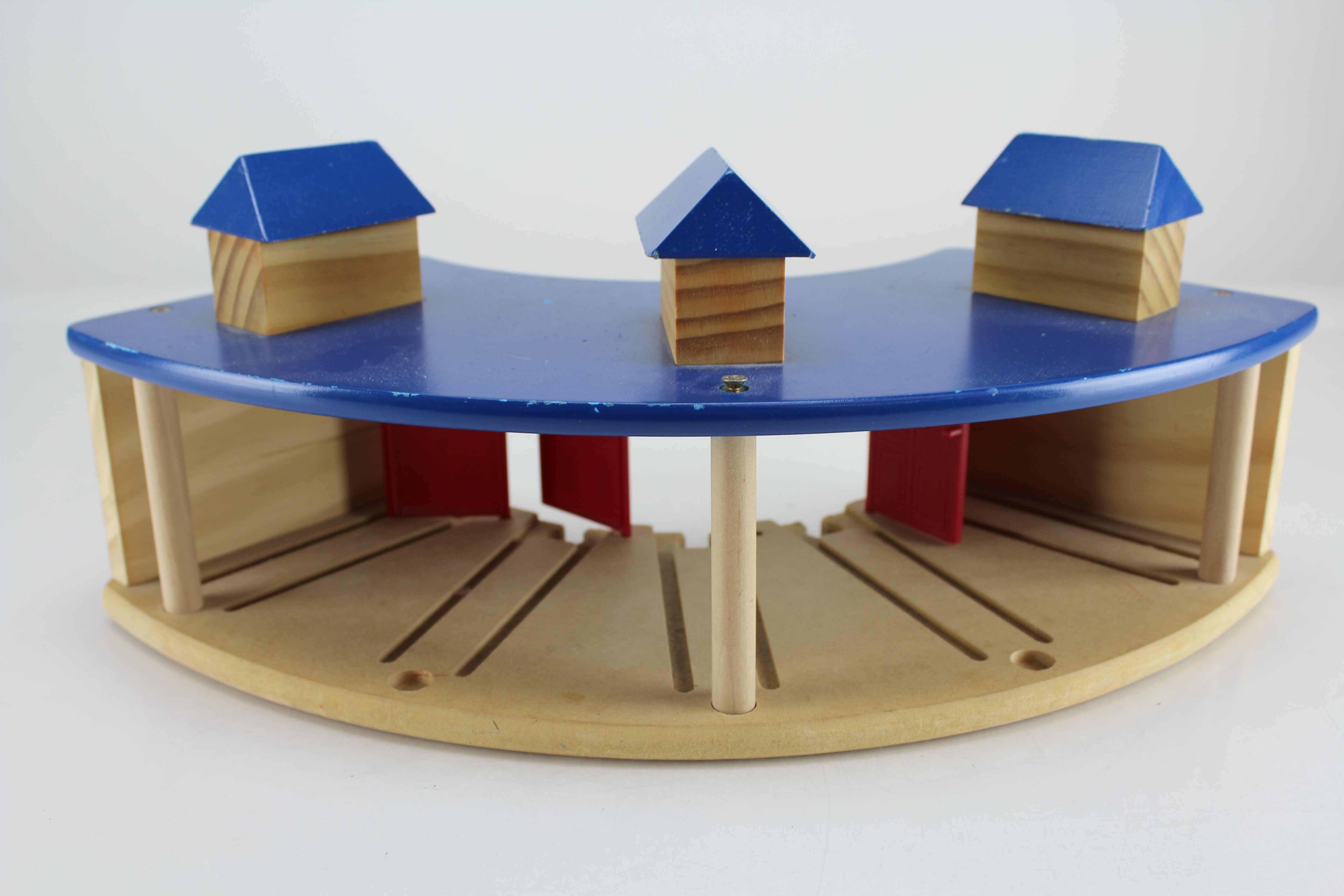 Random Assortment Of Toys In Toy Cube