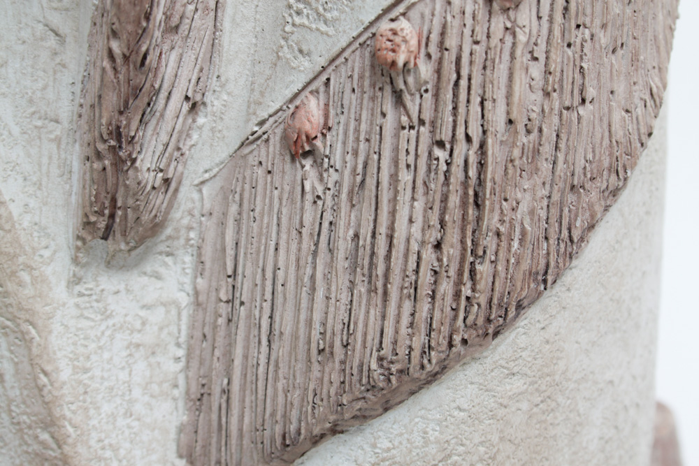 Large Terracotta Statue of Three Native American Women