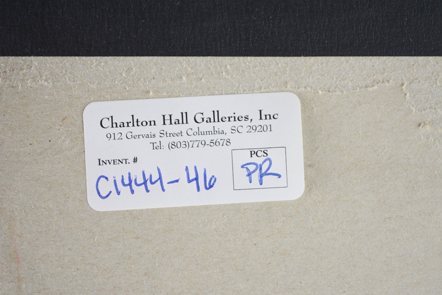 Pierre Poulain "Les Coquelicots" Original Pastel Painting