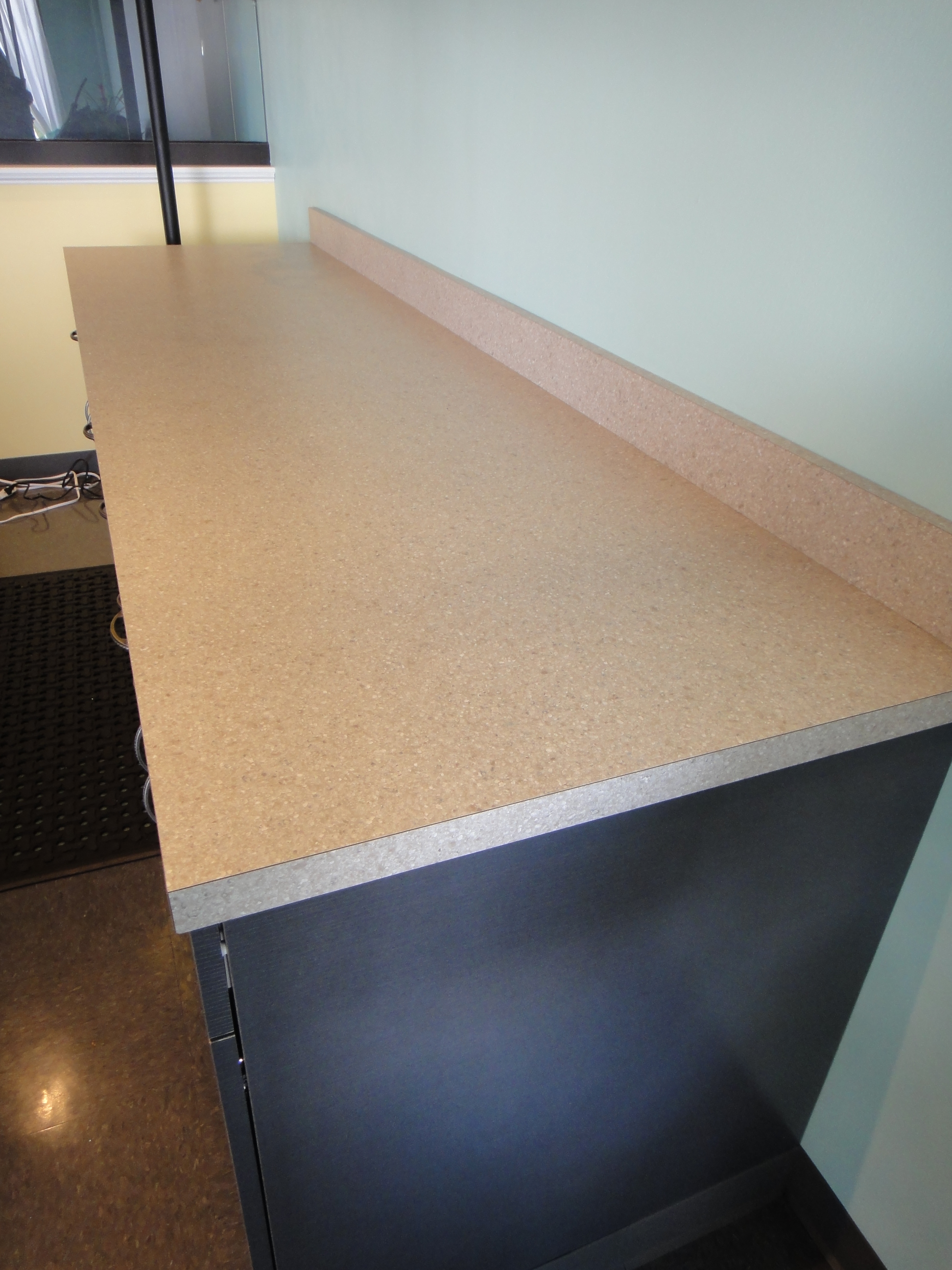 Custom Built Laminate Cabinet Made by Thomas Cabinet Shop