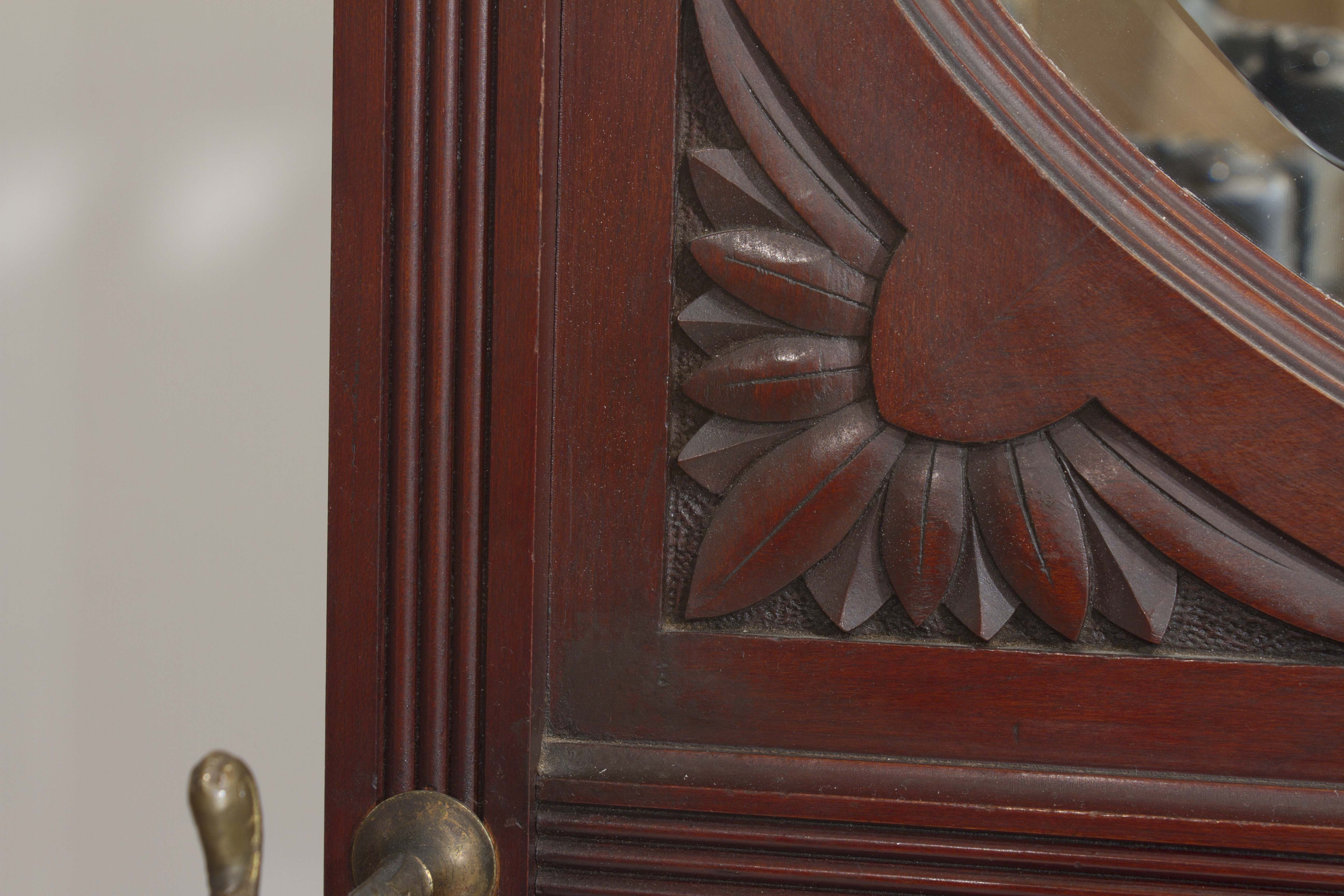 Victorian Mahogany Hall Tree