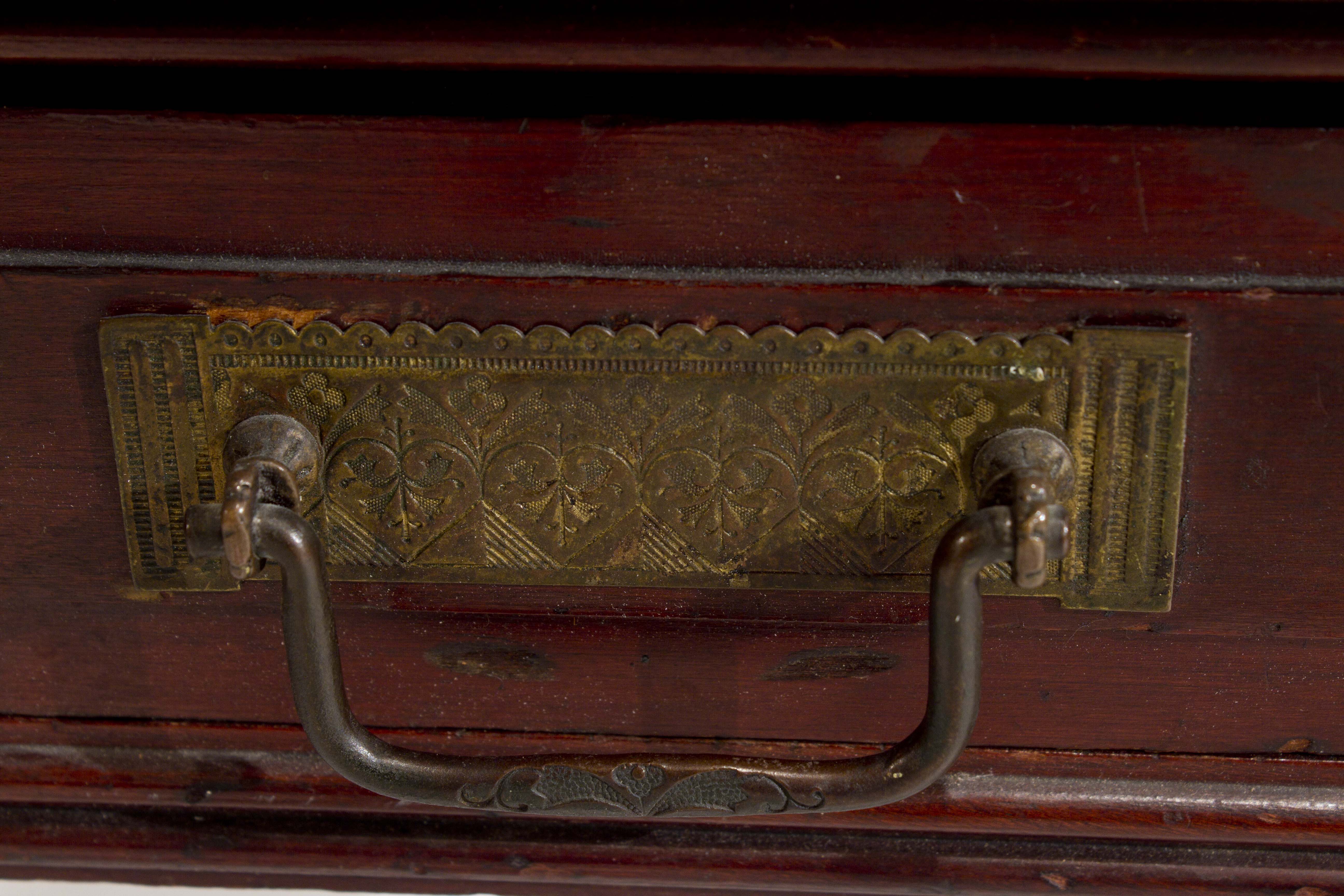 Victorian Mahogany Hall Tree