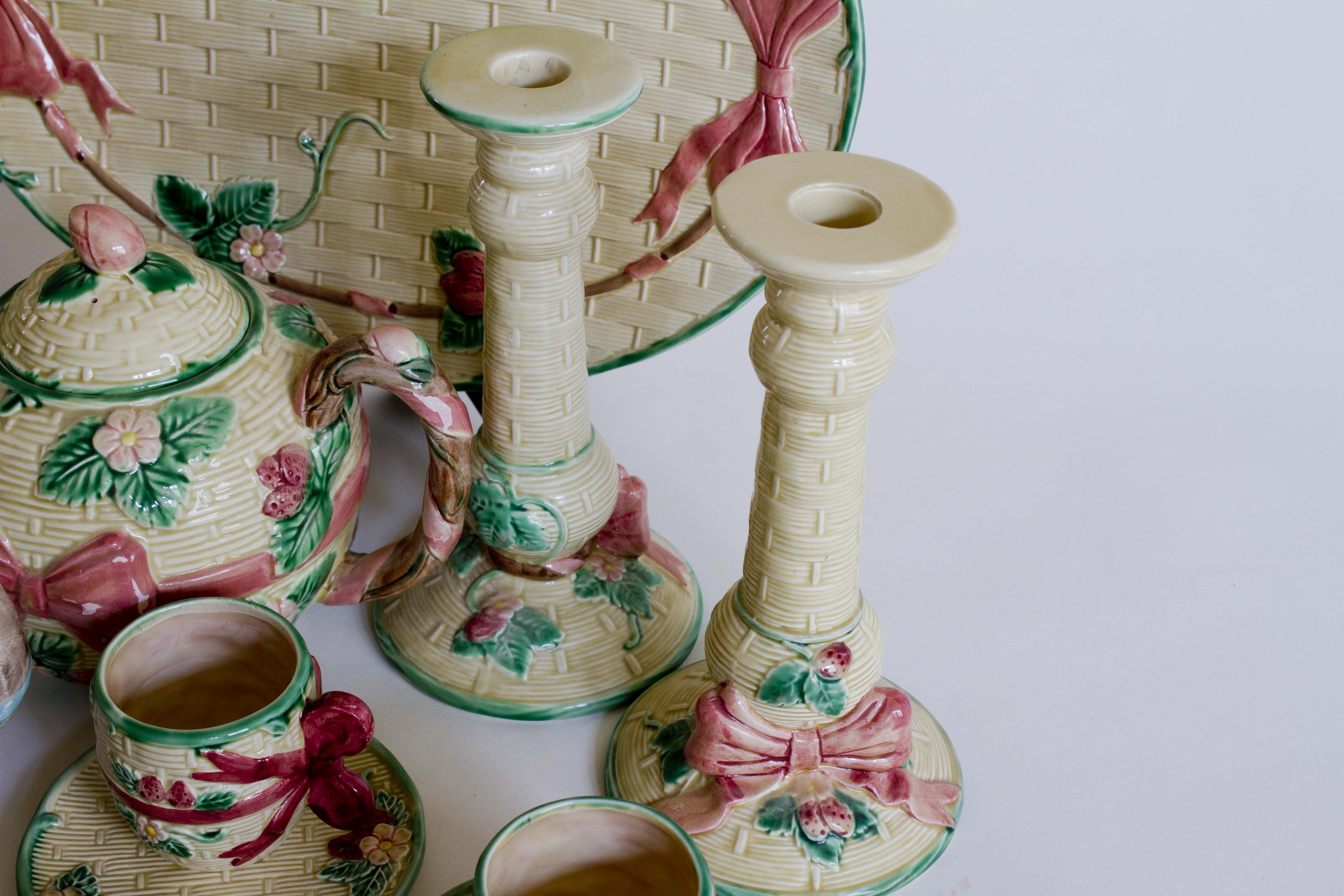 The Haldon Group Majolica Dishware