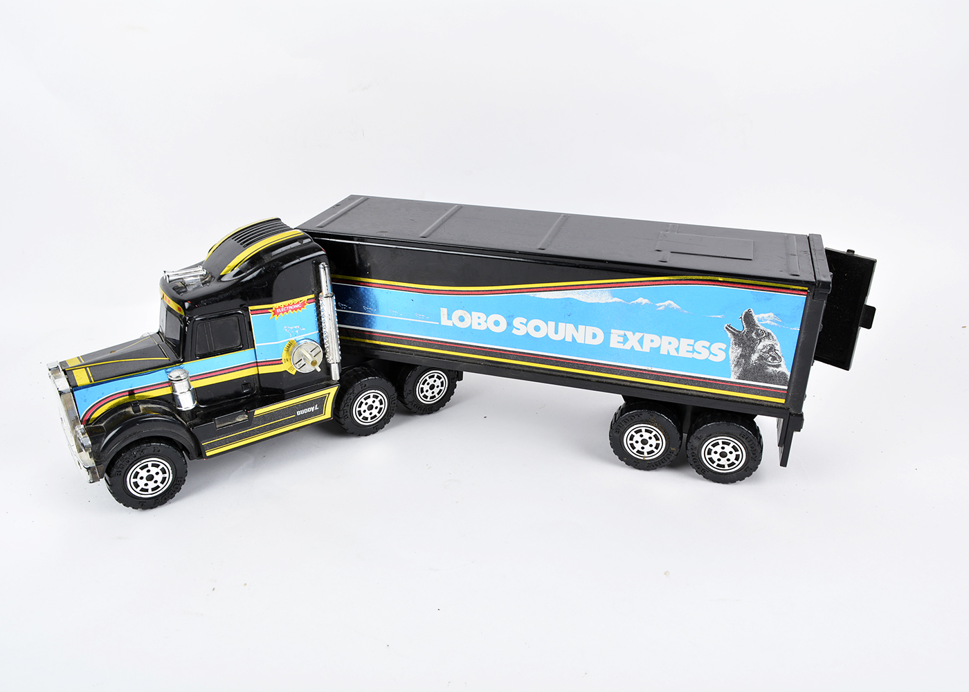 Buddy L Lobo Sound Express Electronic Toy Transfer Semi Truck